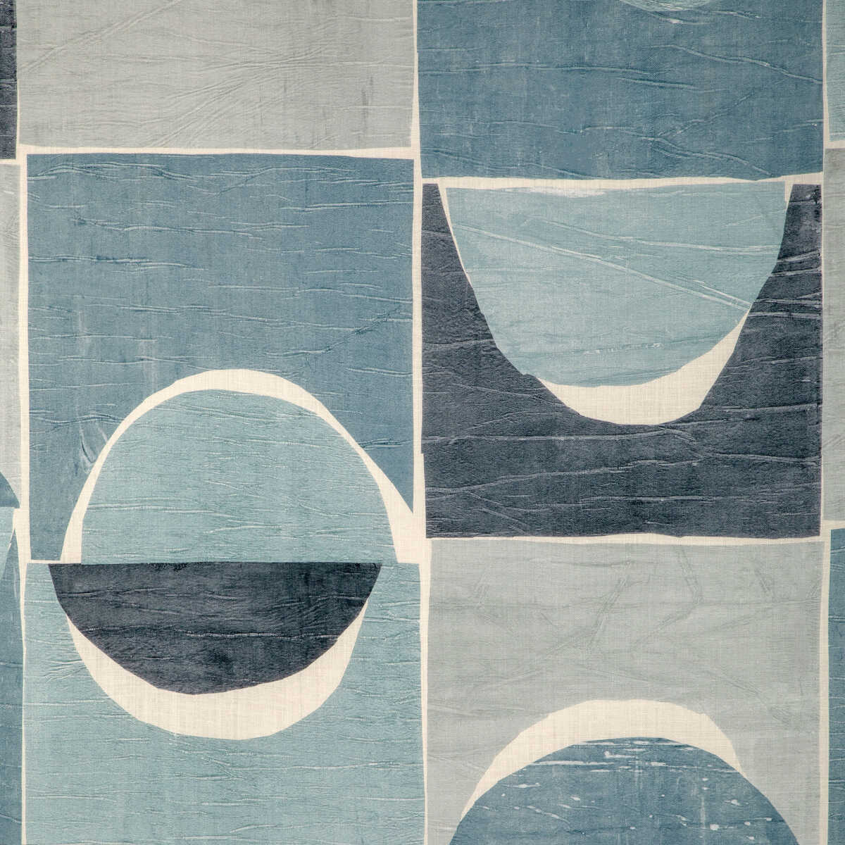 Niko Print - Sky - KRAVET COUTURE Fabric