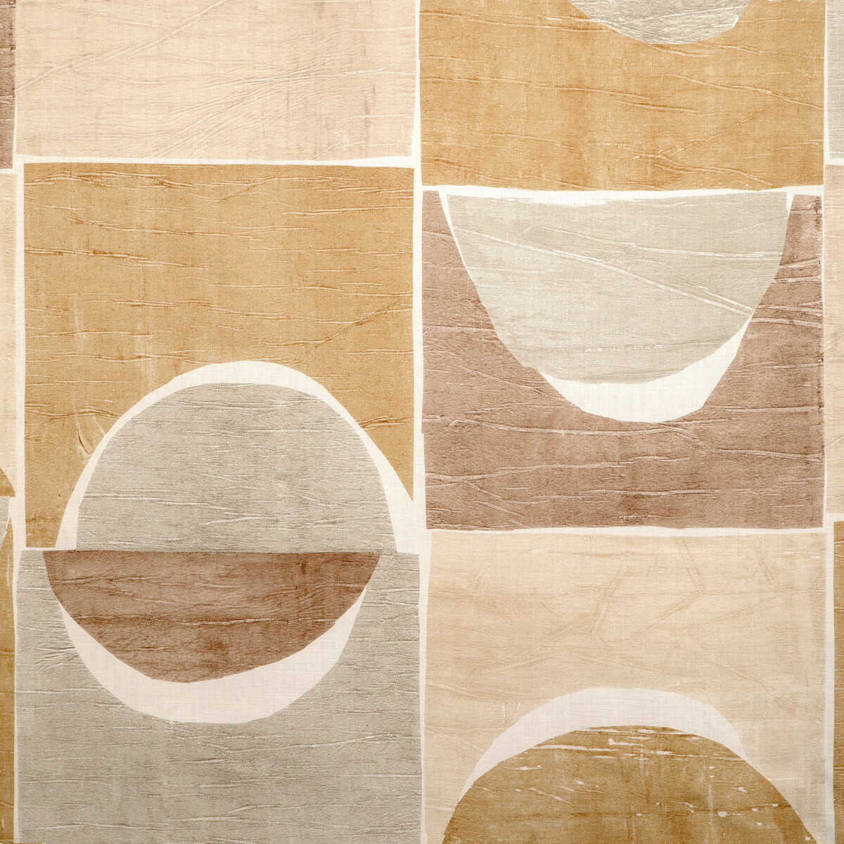 Niko Print - Camel - KRAVET COUTURE Fabric