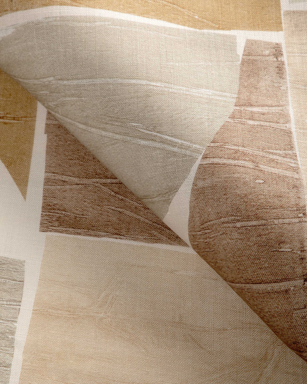 Niko Print - Camel - KRAVET COUTURE Fabric