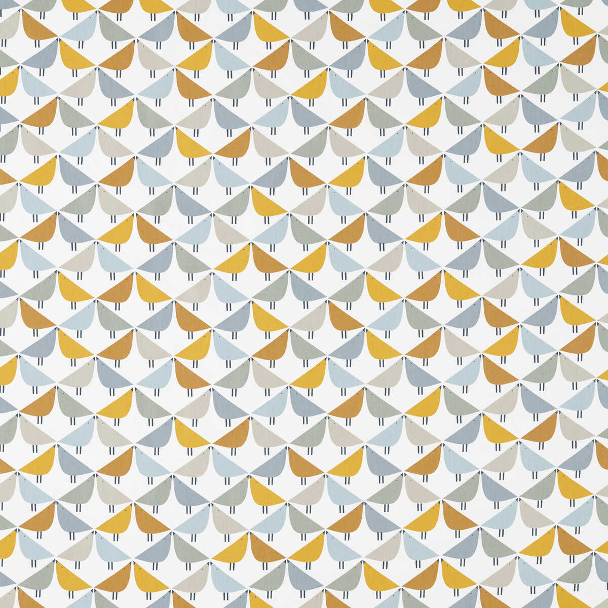Lintu - Dandelion/Butterscotch/Pebble - SCION Fabric