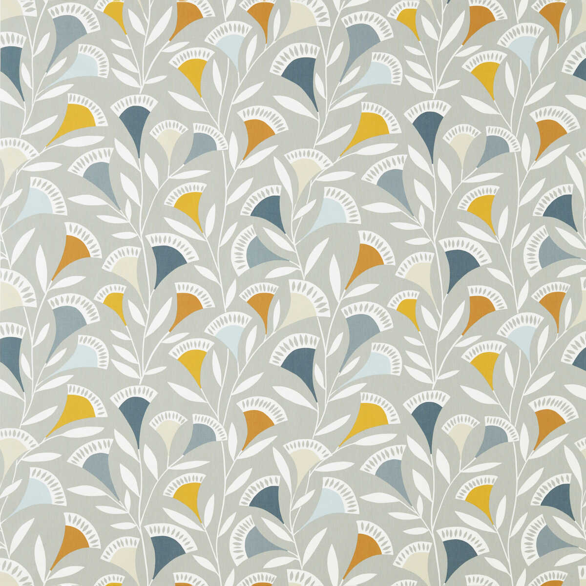 Noukku - Dandelion/Butterscotch/Charcoal - SCION Fabric
