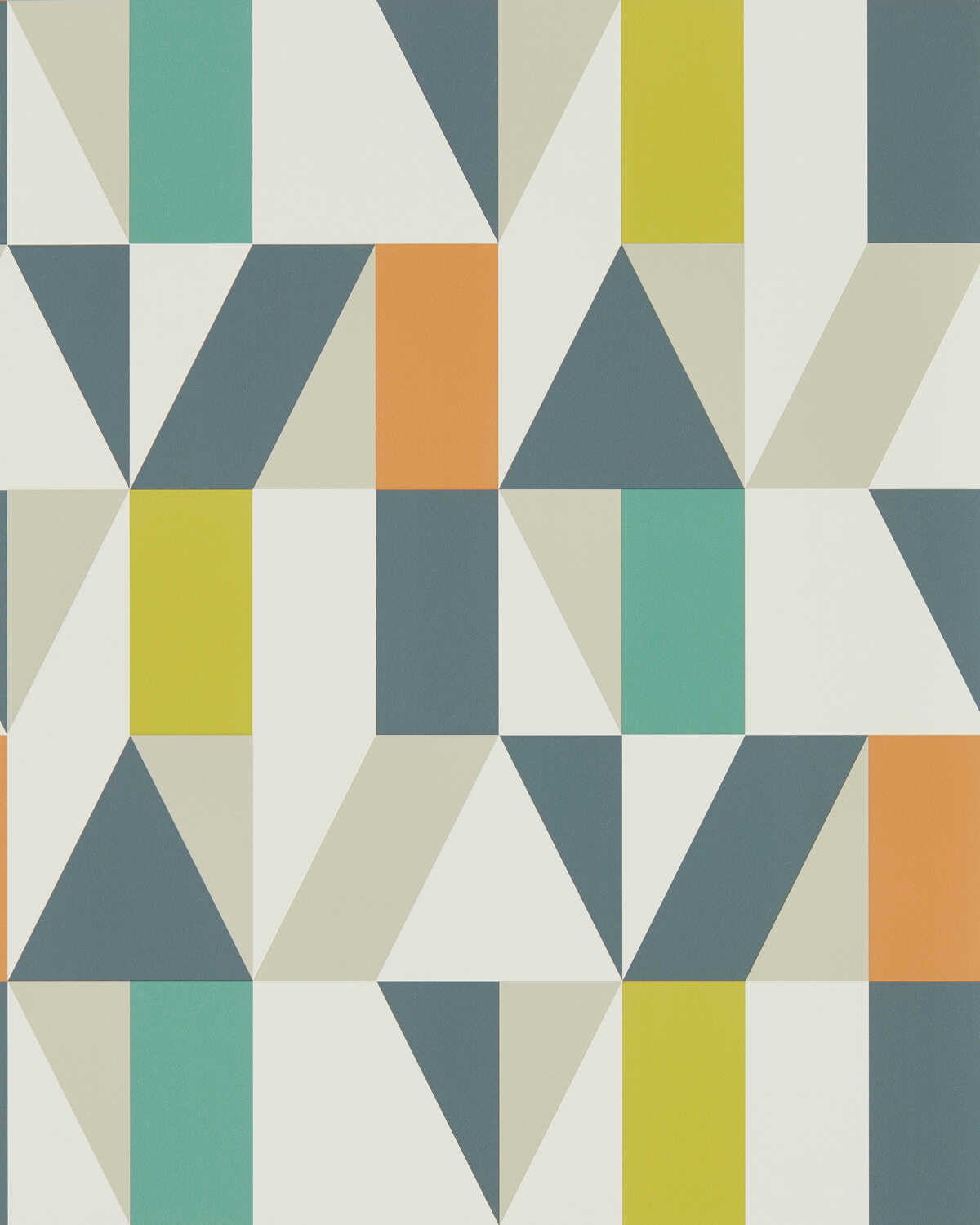 Nuevo Wp - Citrus/Paprika/Forest - SCION Wallpaper