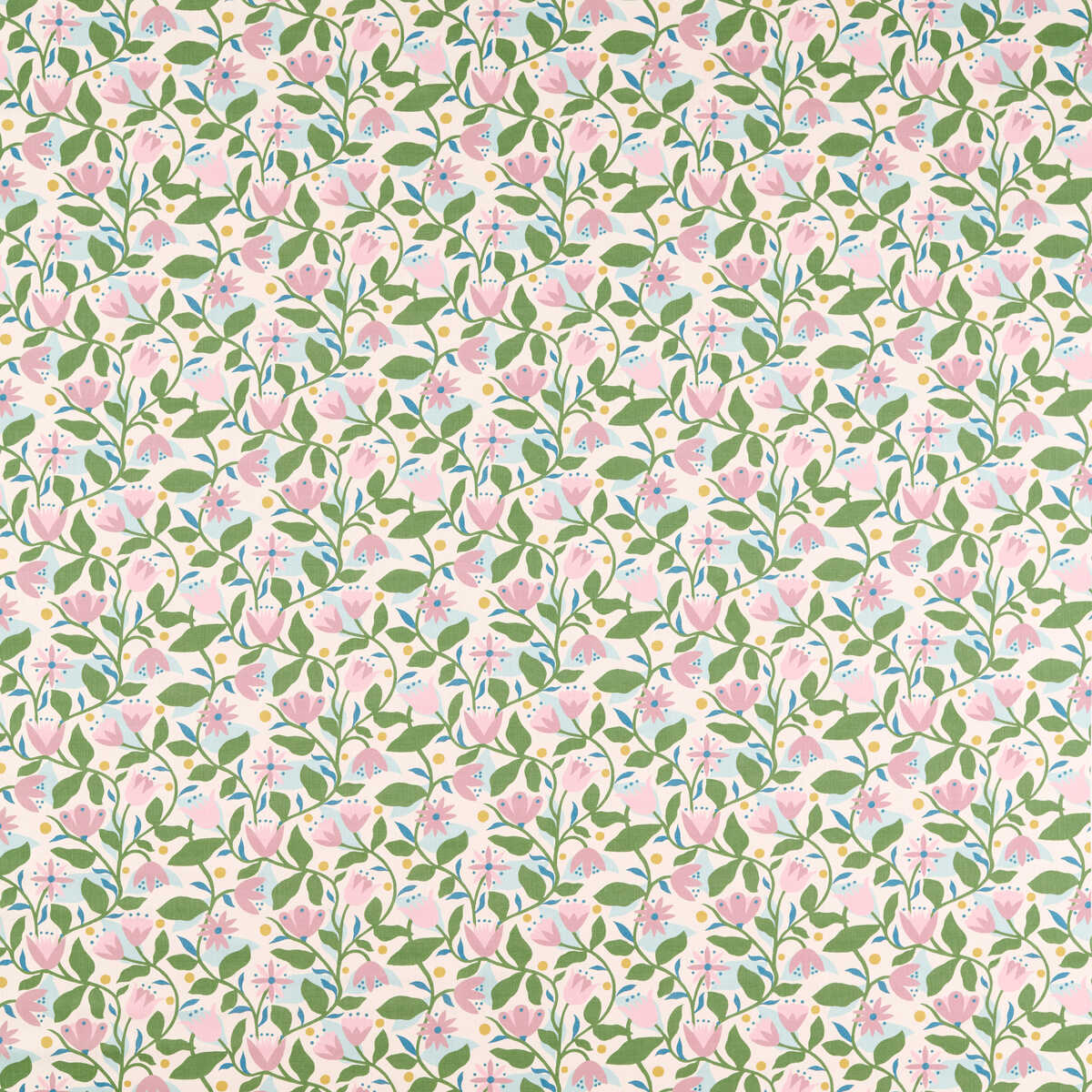Dancing Daisies - Lilac - SCION Fabric