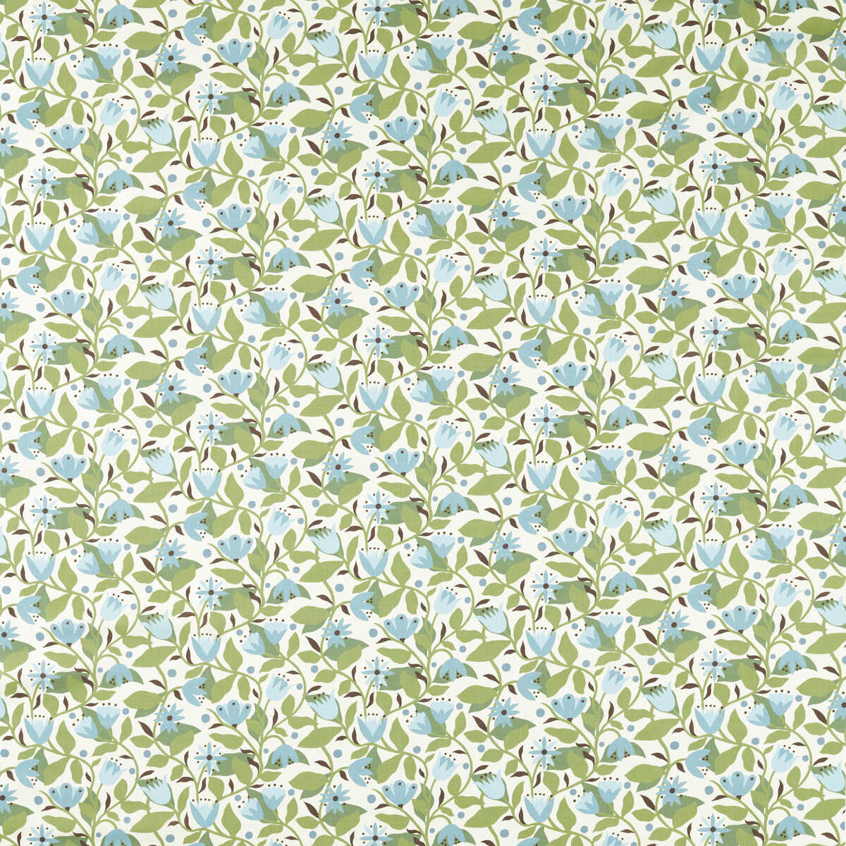 Dancing Daisies - Cornflower - SCION Fabric