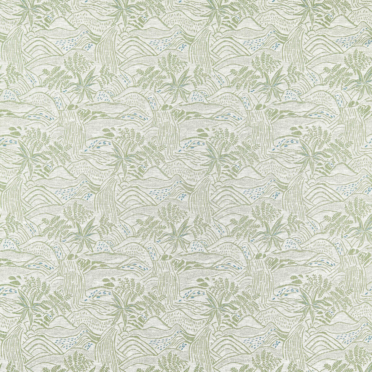 Falling Foss - Seaglas - SCION Fabric