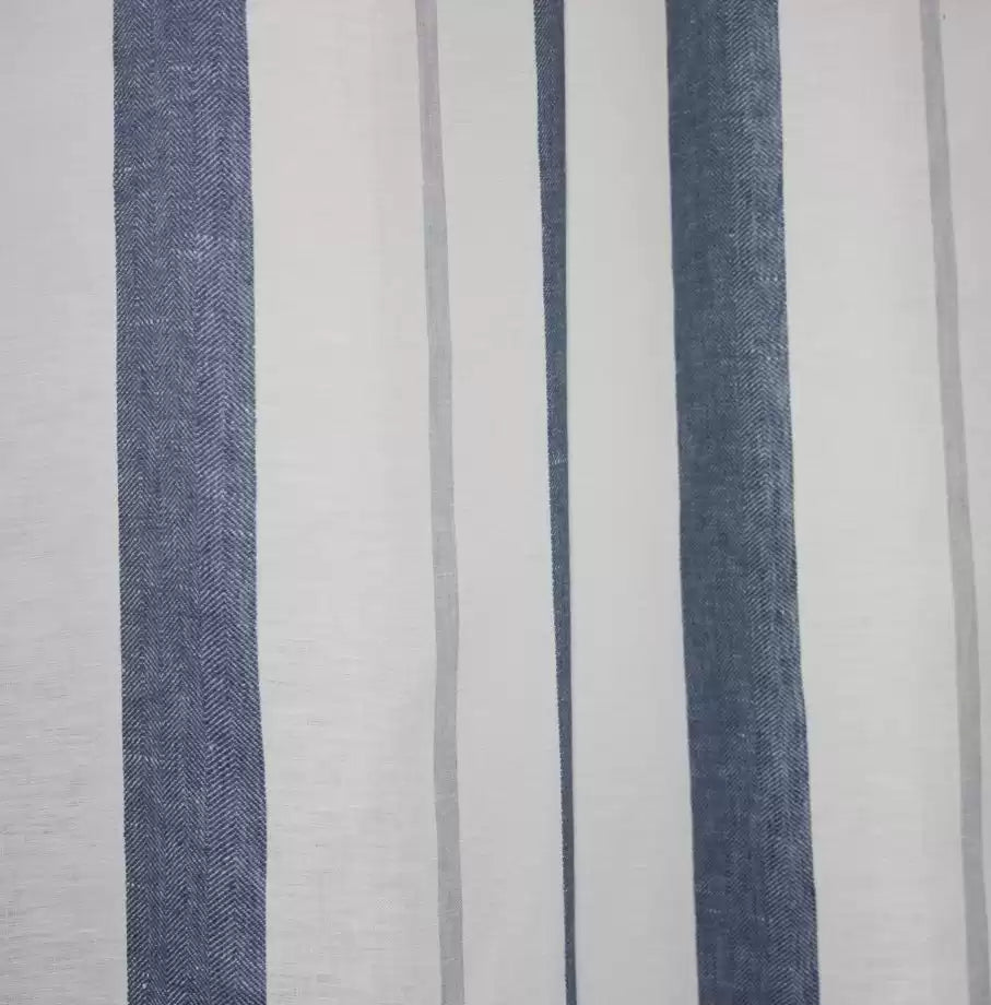 Darari Stripe Pale Stone/Aqua - Osborne & Little - F7563-04 Fabric
