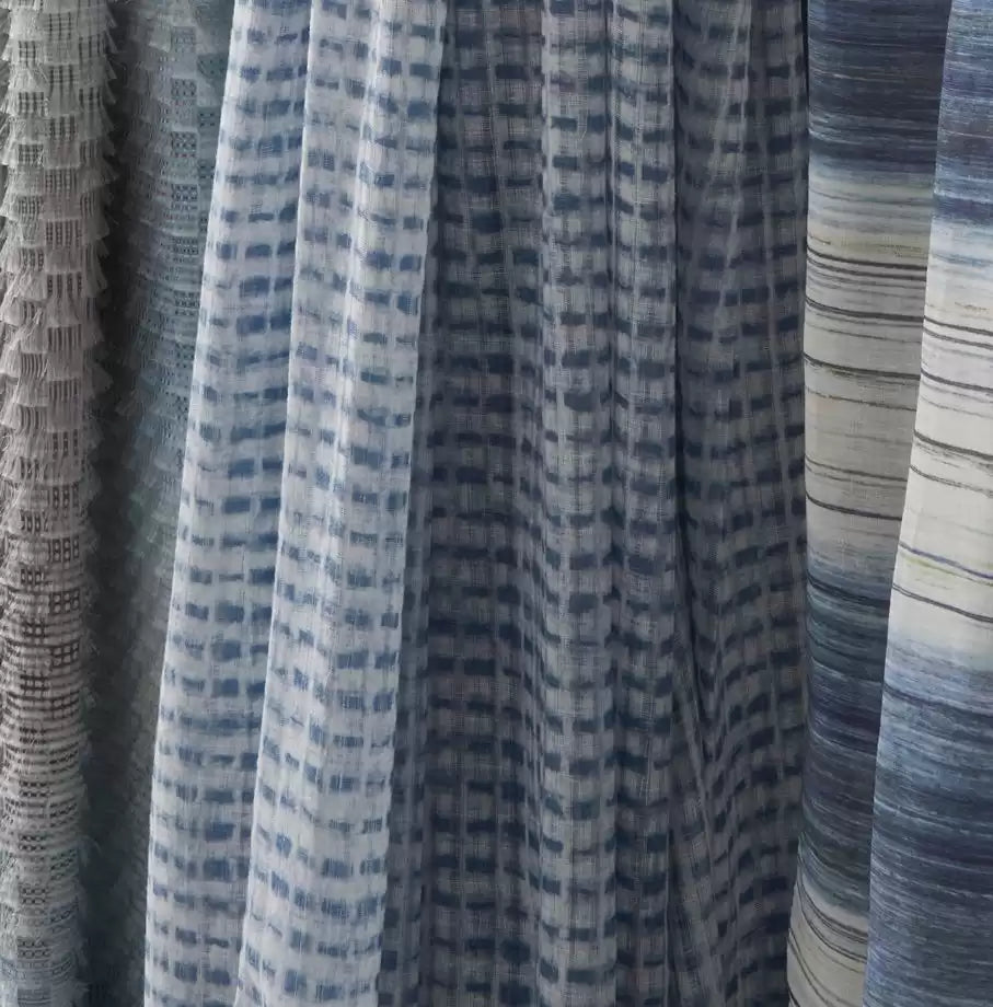 Hakami Aqua - Osborne & Little - F7567-05 Fabric