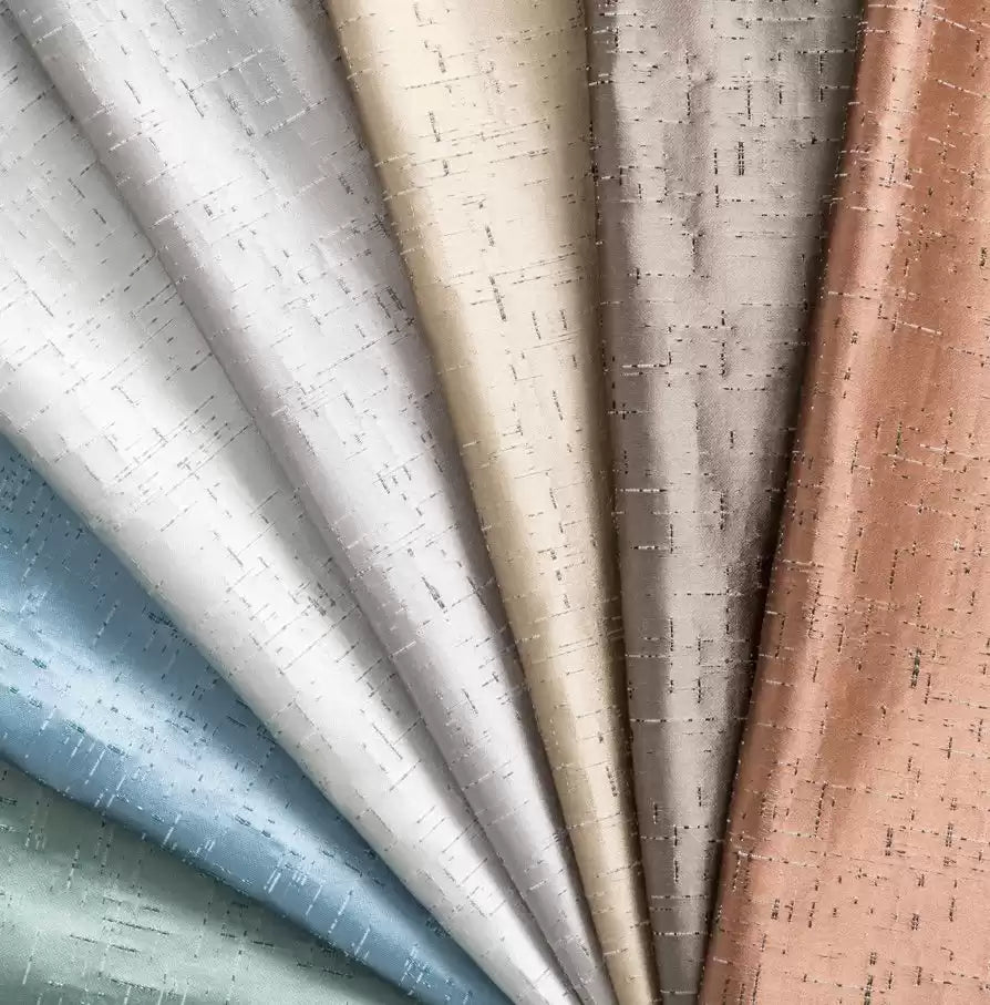 Intermezzo Silks Impromptu Sea Blue - Osborne & Little - F7302-02 Fabric