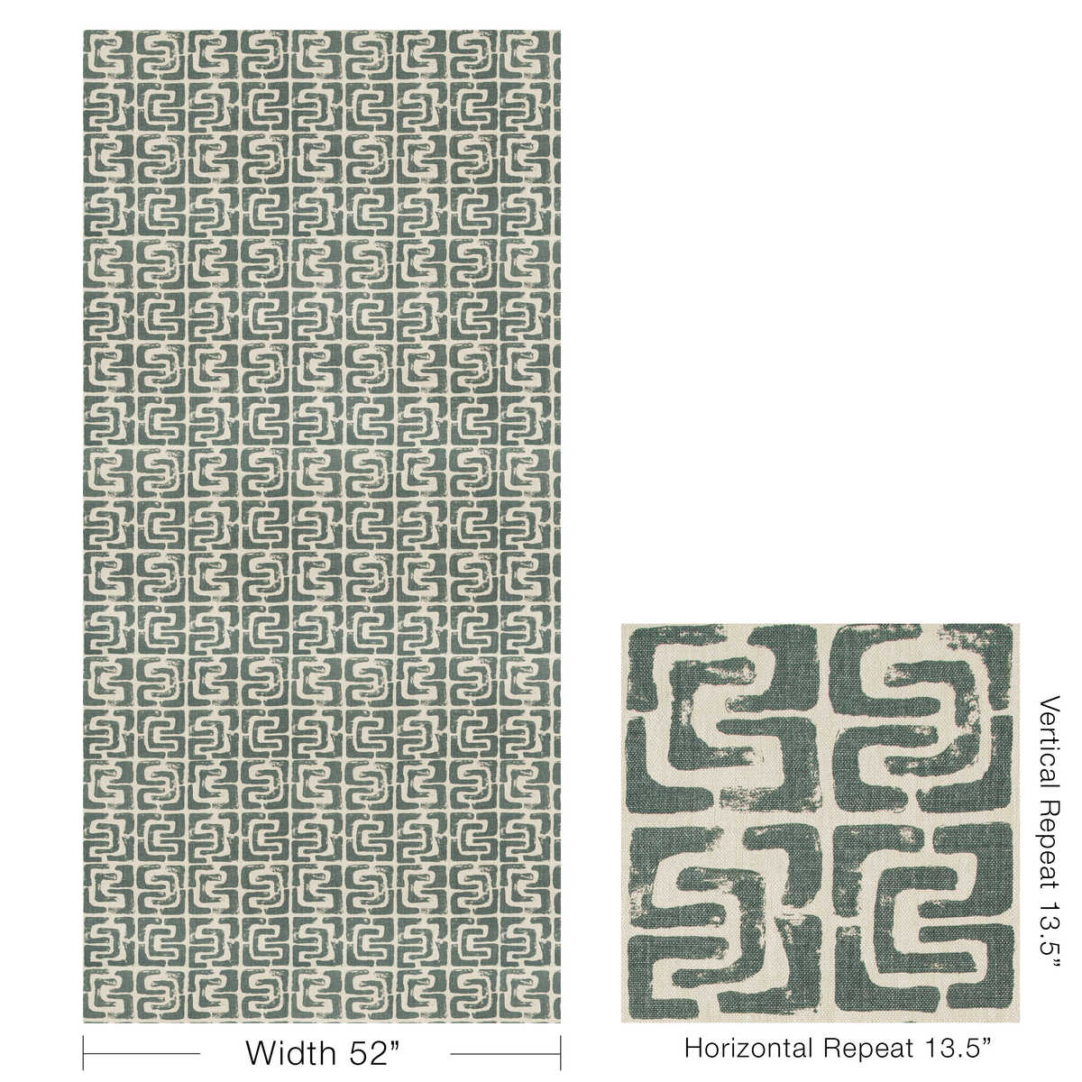 Oui Bloc - Jade - KRAVET COUTURE Fabric