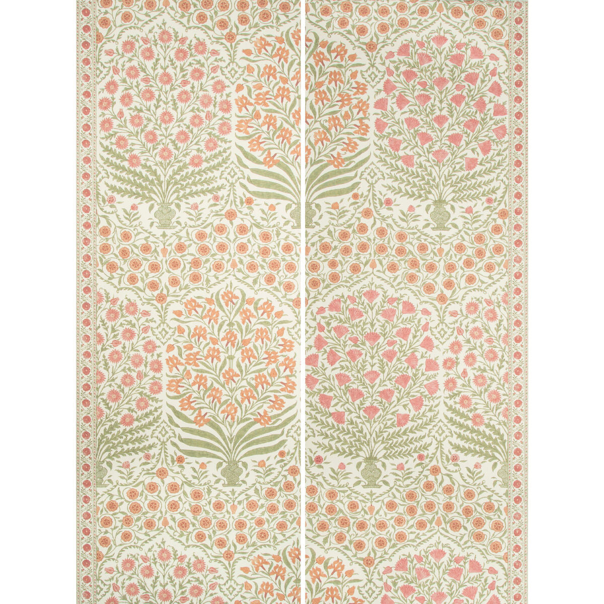 Sameera Paper - Spice/Berry - Lee Jofa Wallpaper