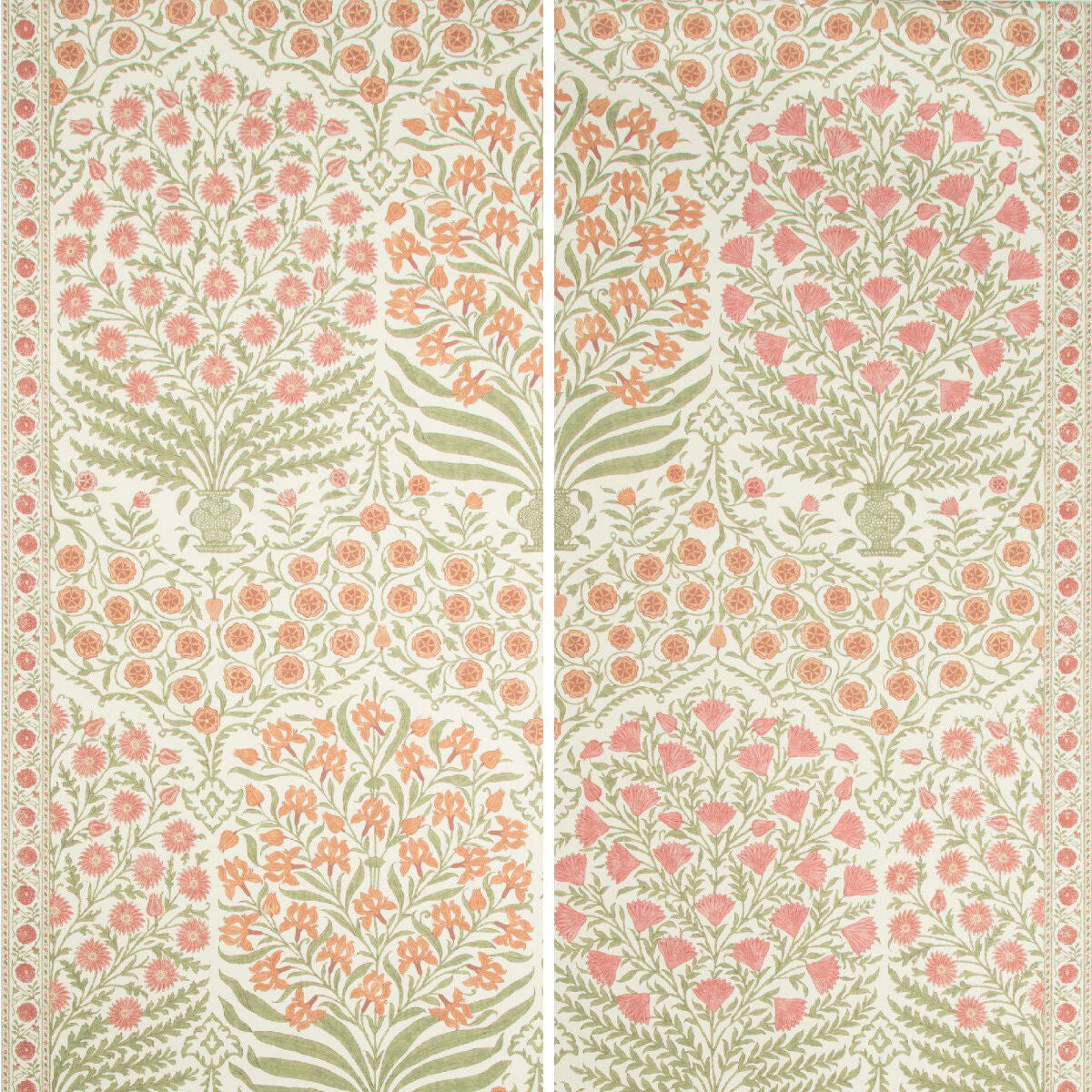 Sameera Paper - Spice/Berry - Lee Jofa Wallpaper