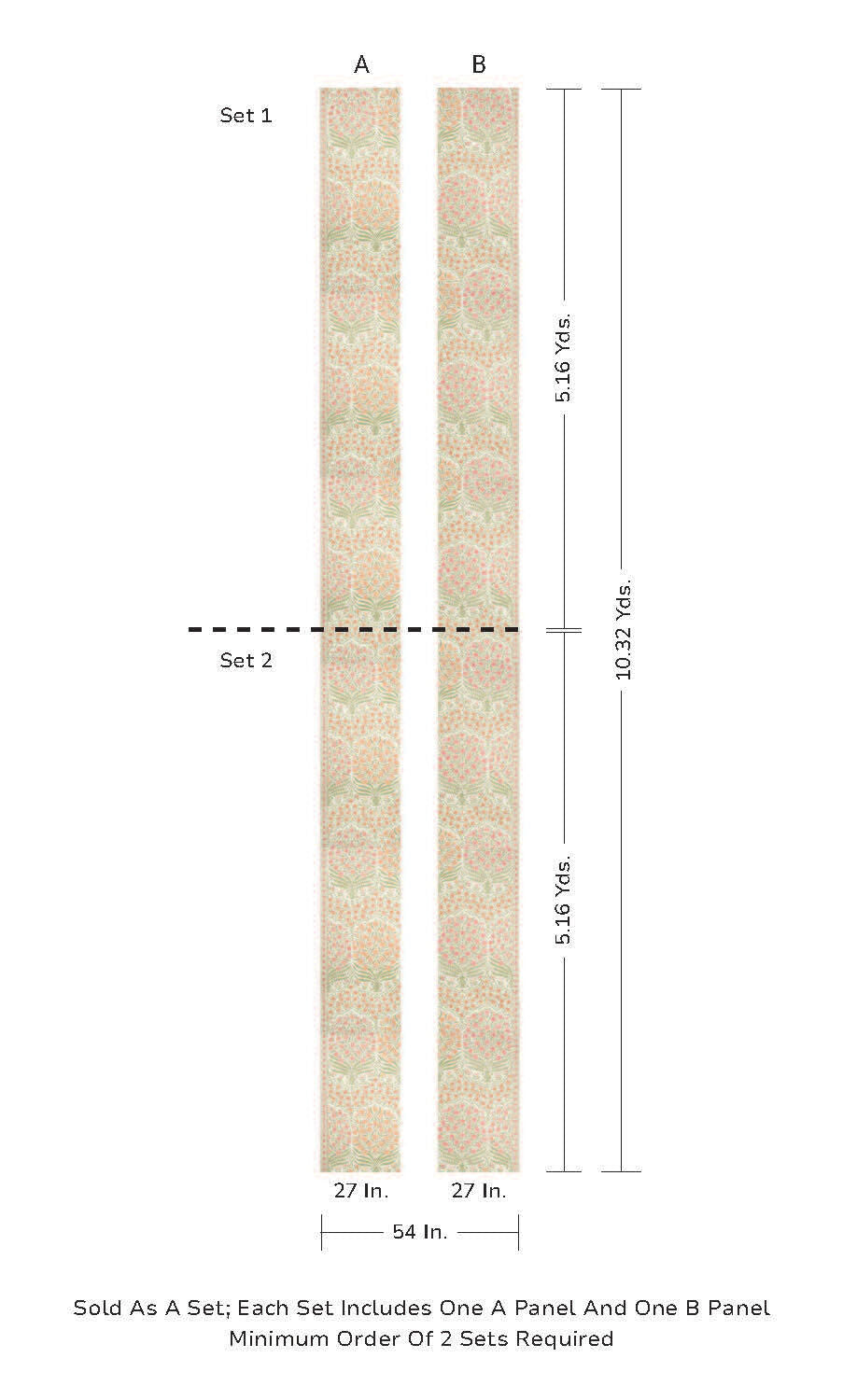 Sameera Paper - Spice/Berry - Lee Jofa Wallpaper