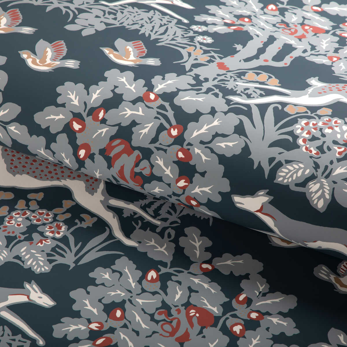 Mille Fleur Wp - Denim - LEE JOFA Papel pintado