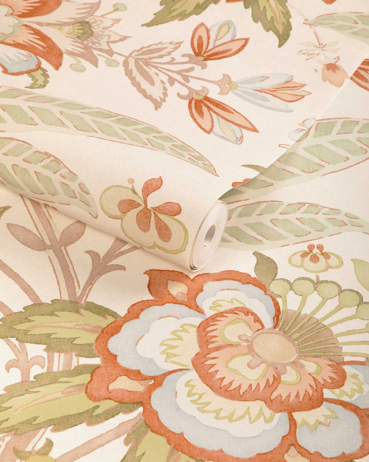Davenport Paper - Coral - LEE JOFA Papel pintado