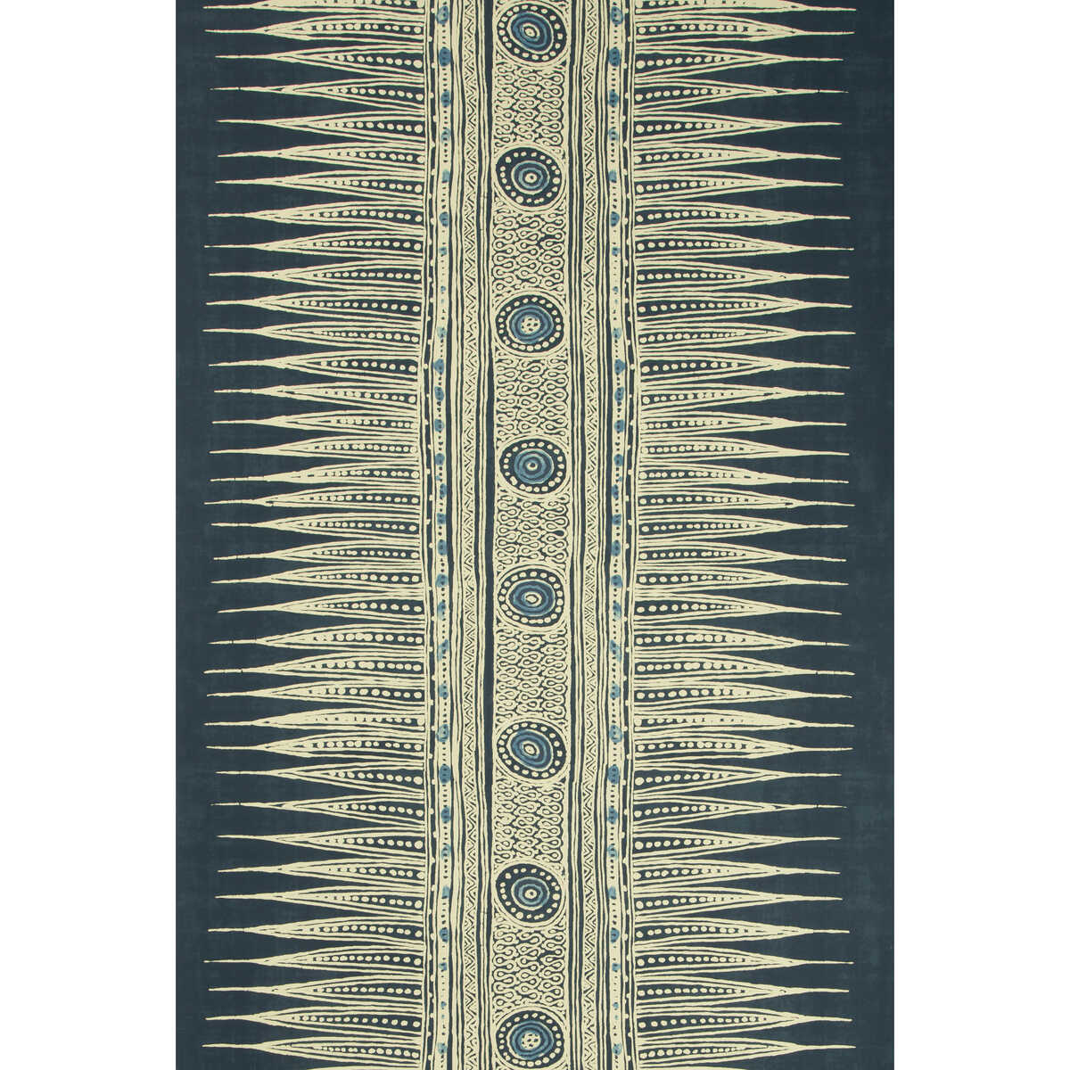 Indian Zag Paper - Indigo