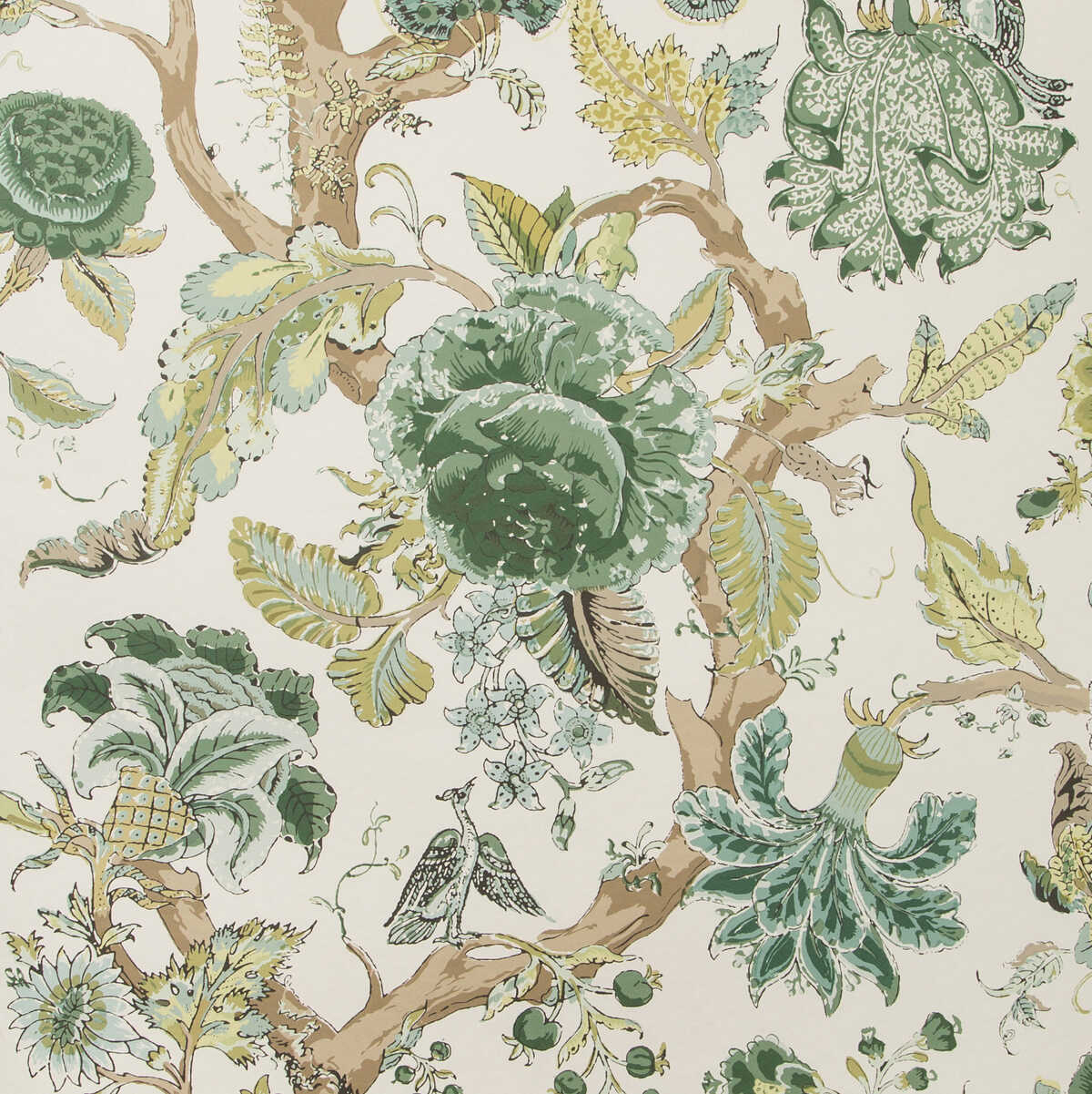 Adlington Paper - Green - LEE JOFA Papel pintado