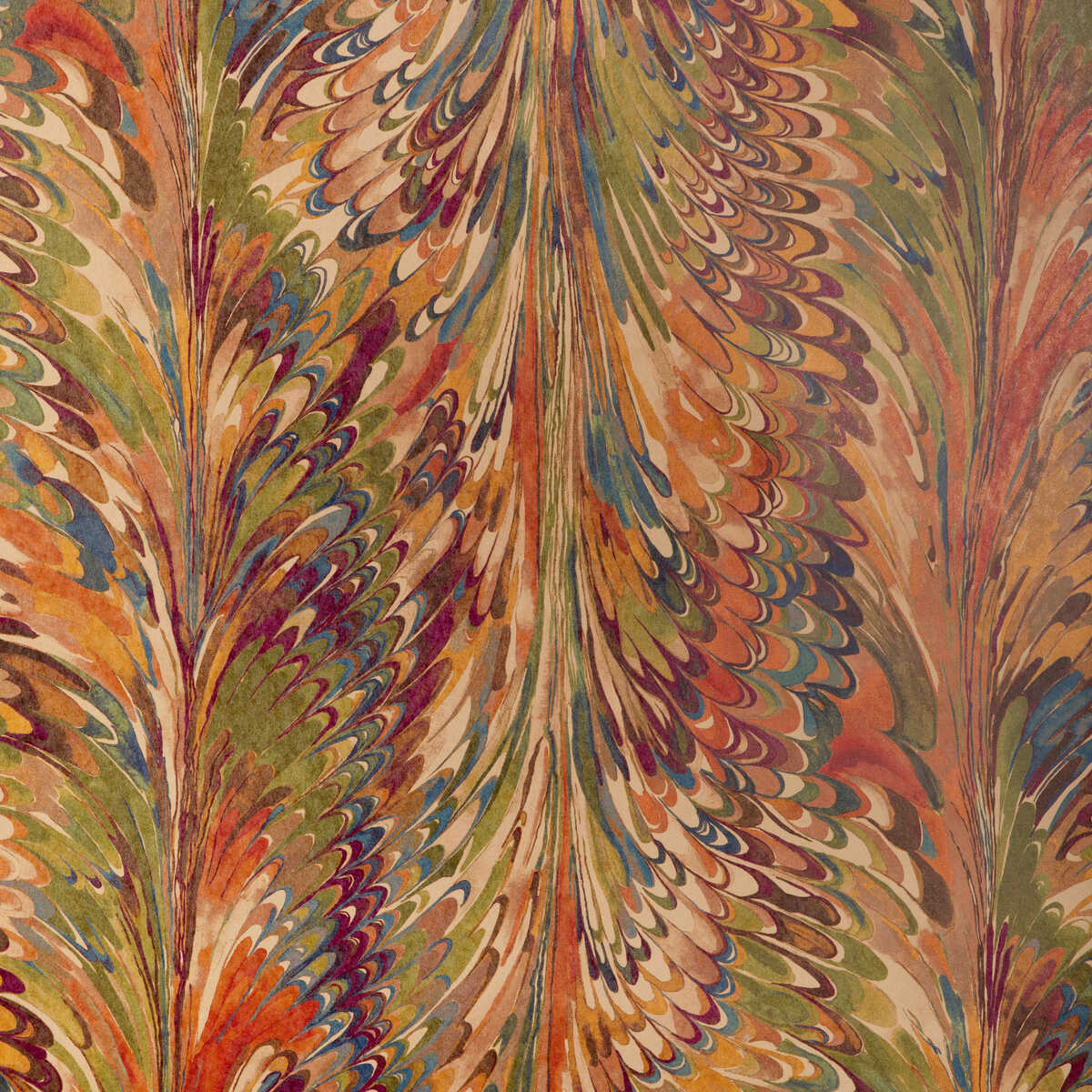 Taplow Paper - Clay/Plum - LEE JOFA Wallpaper