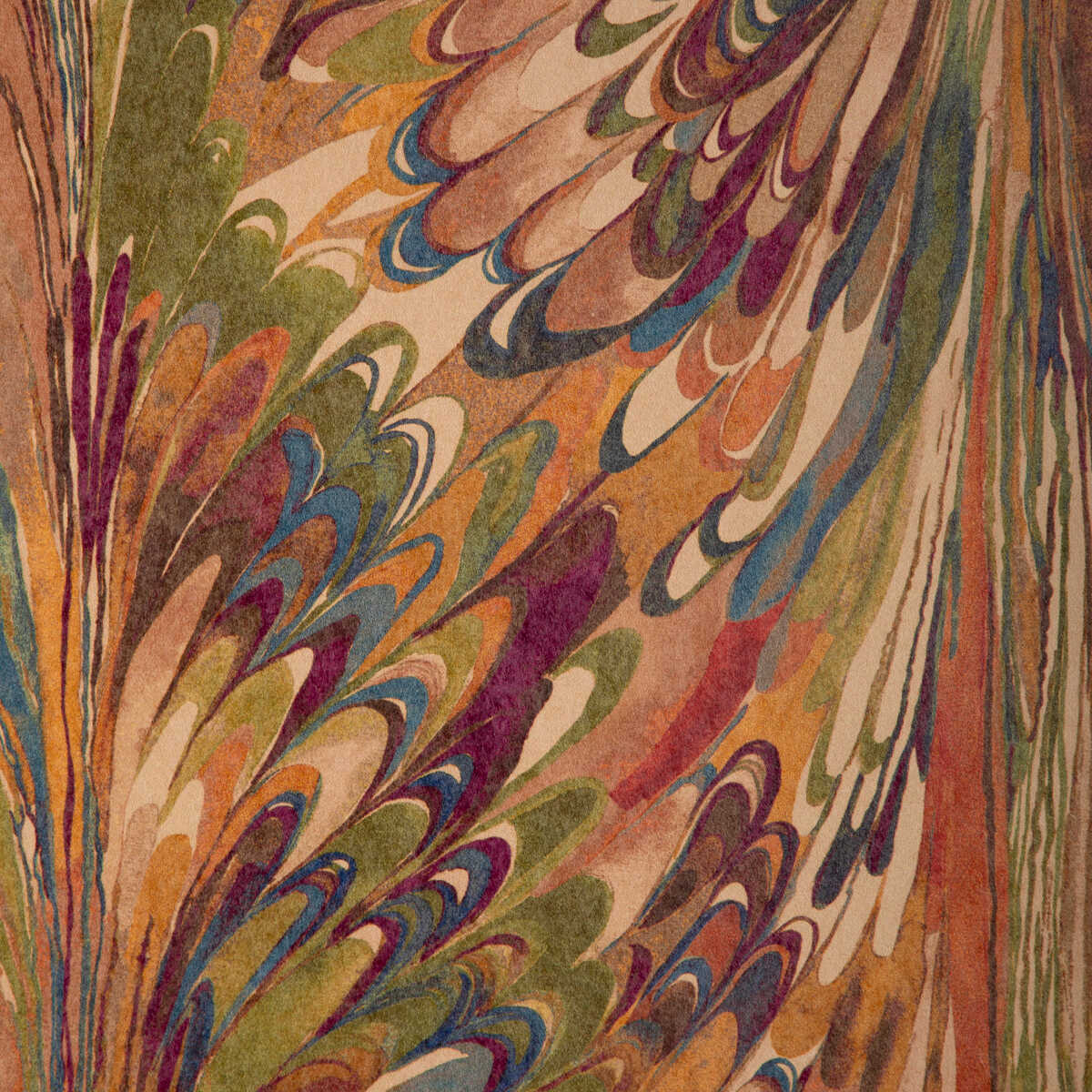 Taplow Paper - Clay/Plum - LEE JOFA Wallpaper