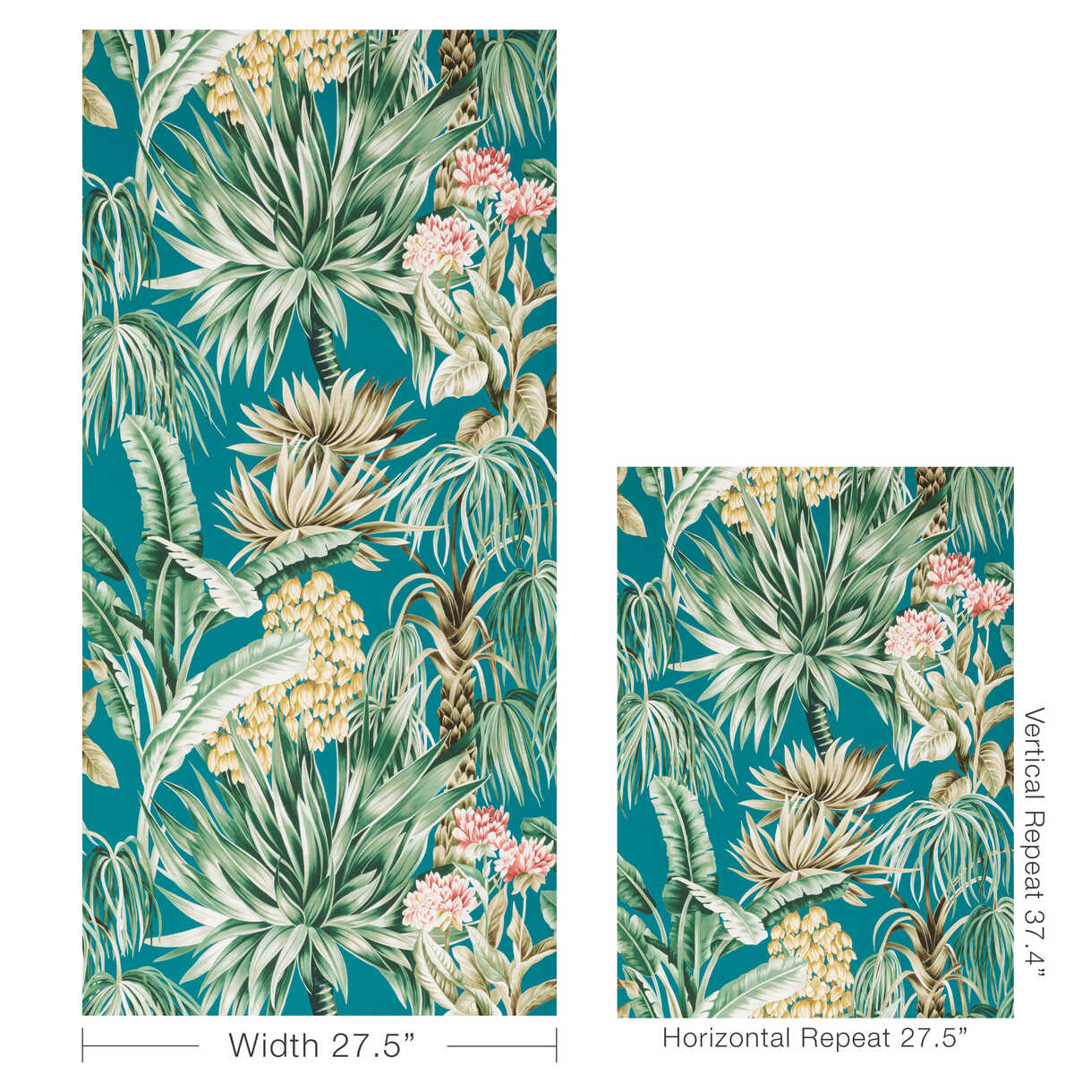 Caluya Paper - Lagoon - LEE JOFA Wallpaper