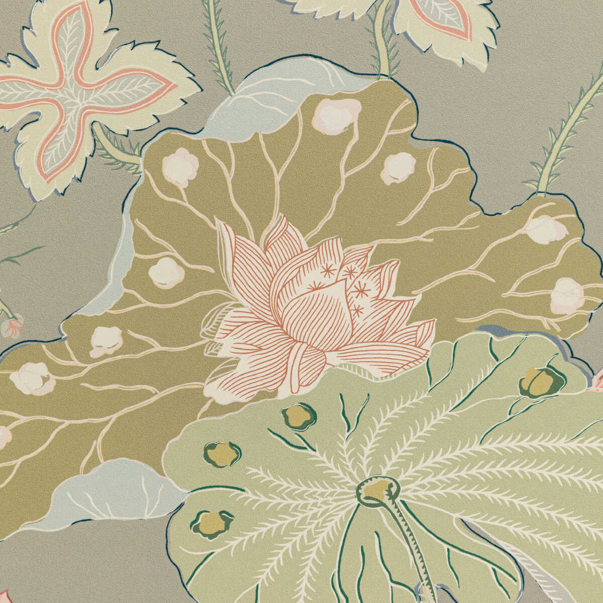 Luzon Paper - Fawn - LEE JOFA Wallpaper