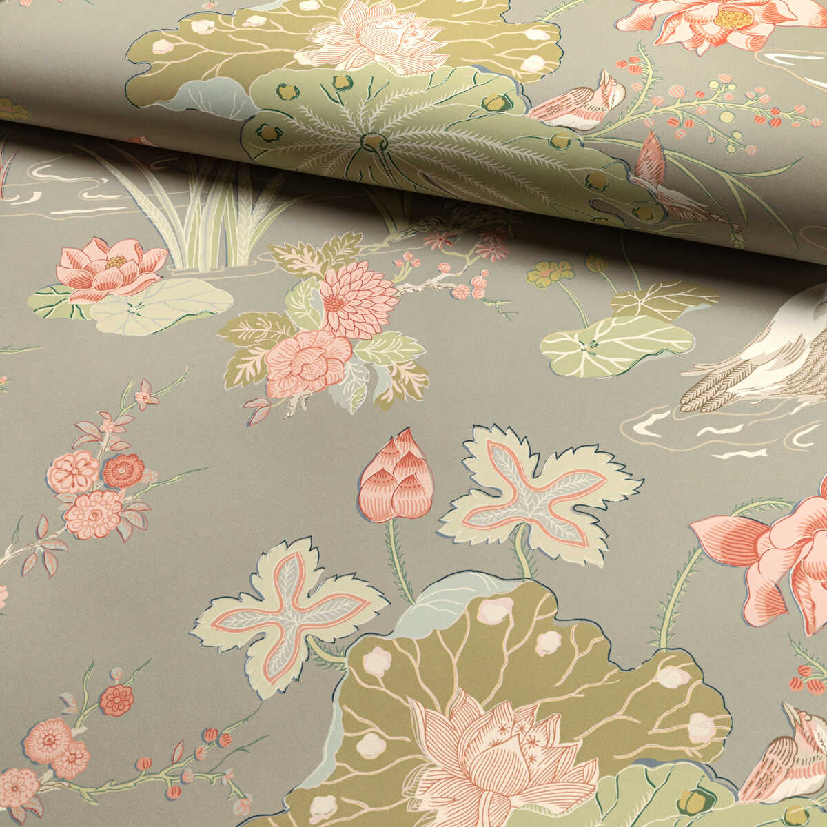 Luzon Paper - Fawn - LEE JOFA Wallpaper