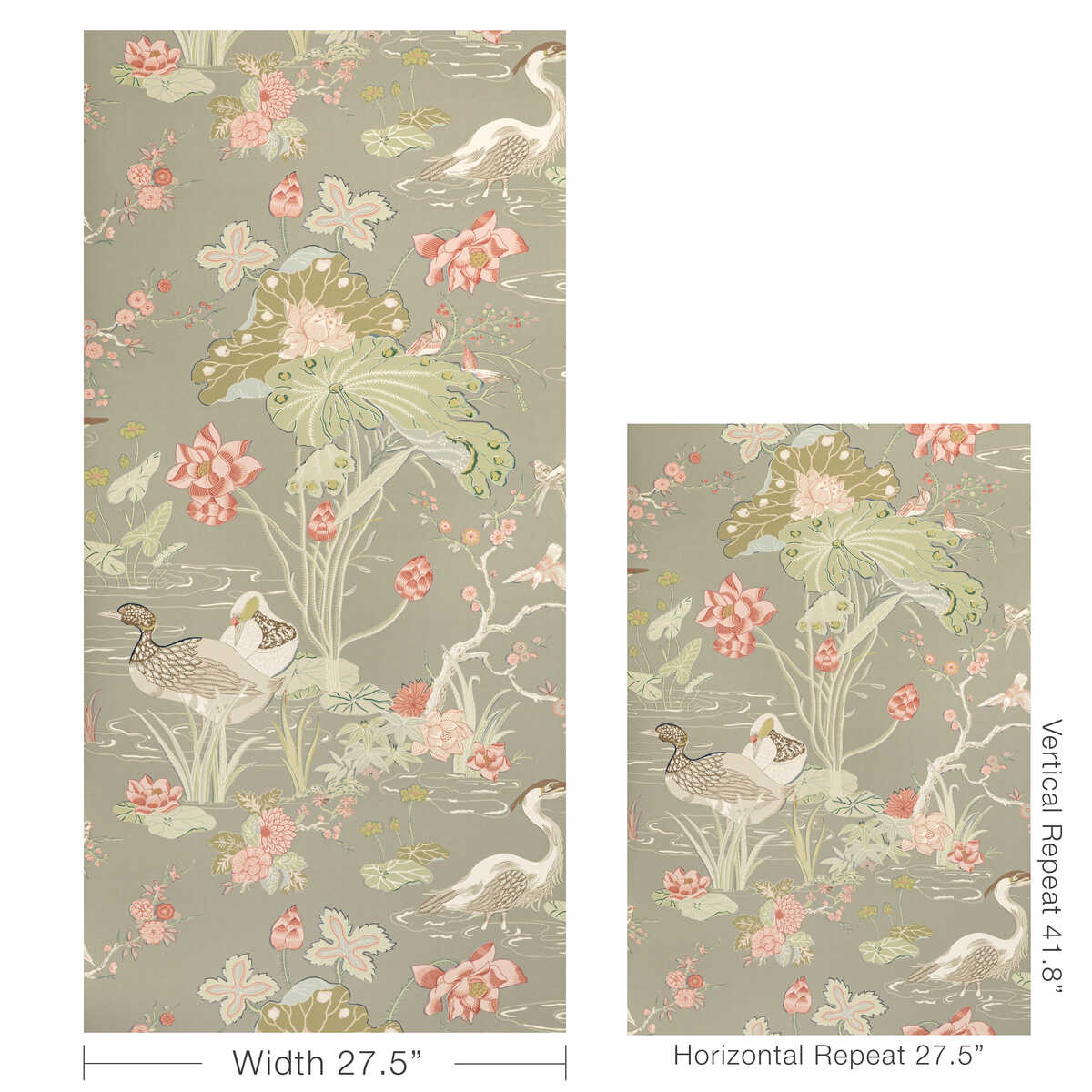 Luzon Paper - Fawn - LEE JOFA Wallpaper