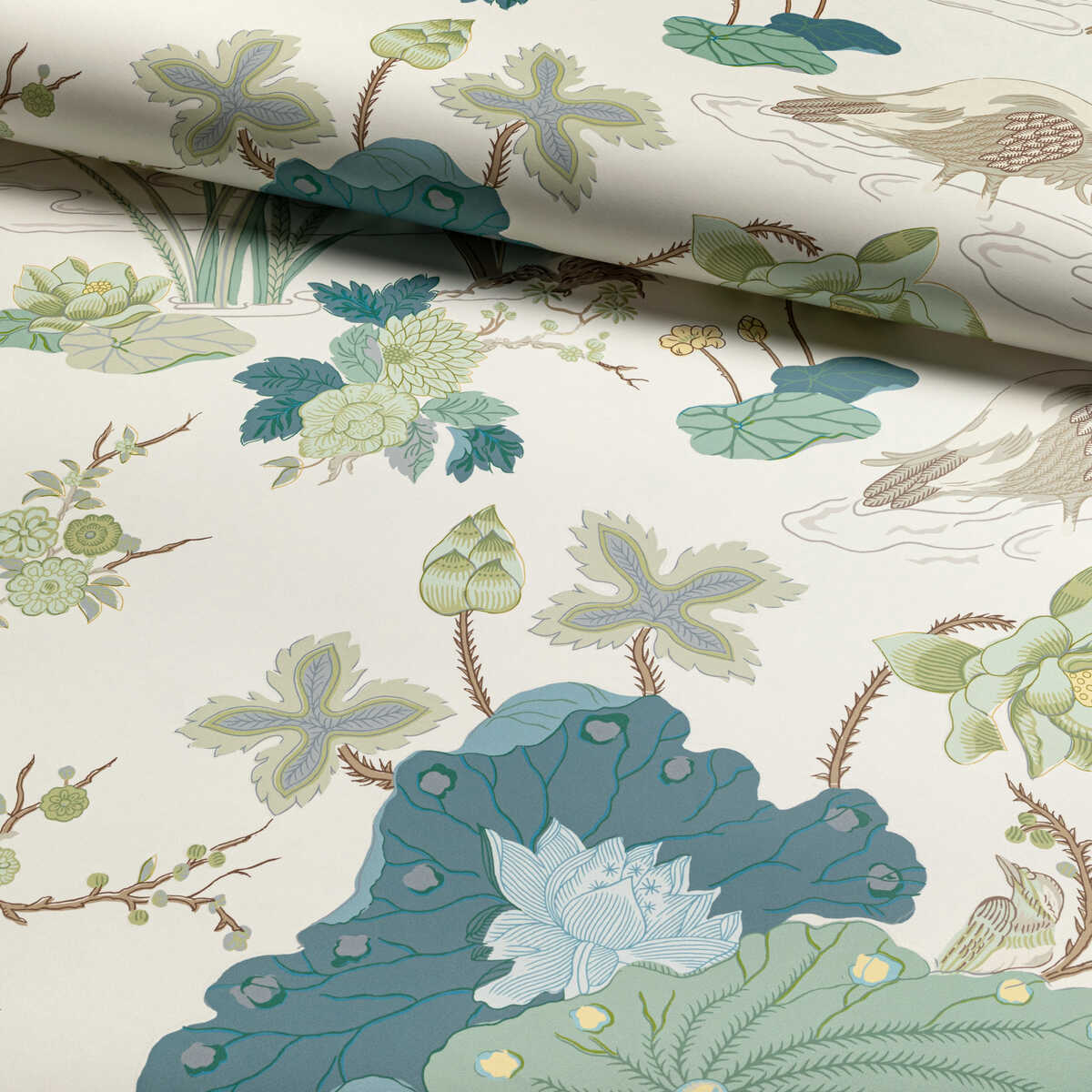 Luzon Paper - Jade - LEE JOFA Papel pintado