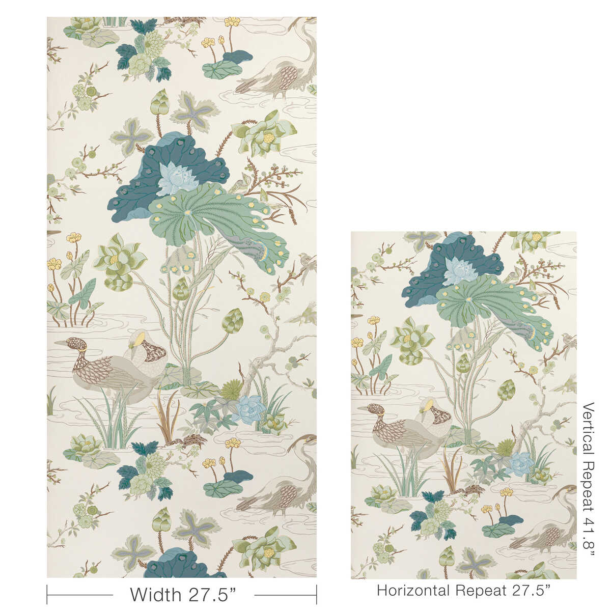 Luzon Paper - Jade - LEE JOFA Papel pintado