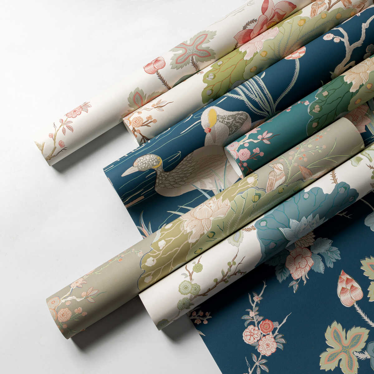 Luzon Paper - Jade - LEE JOFA Papel pintado
