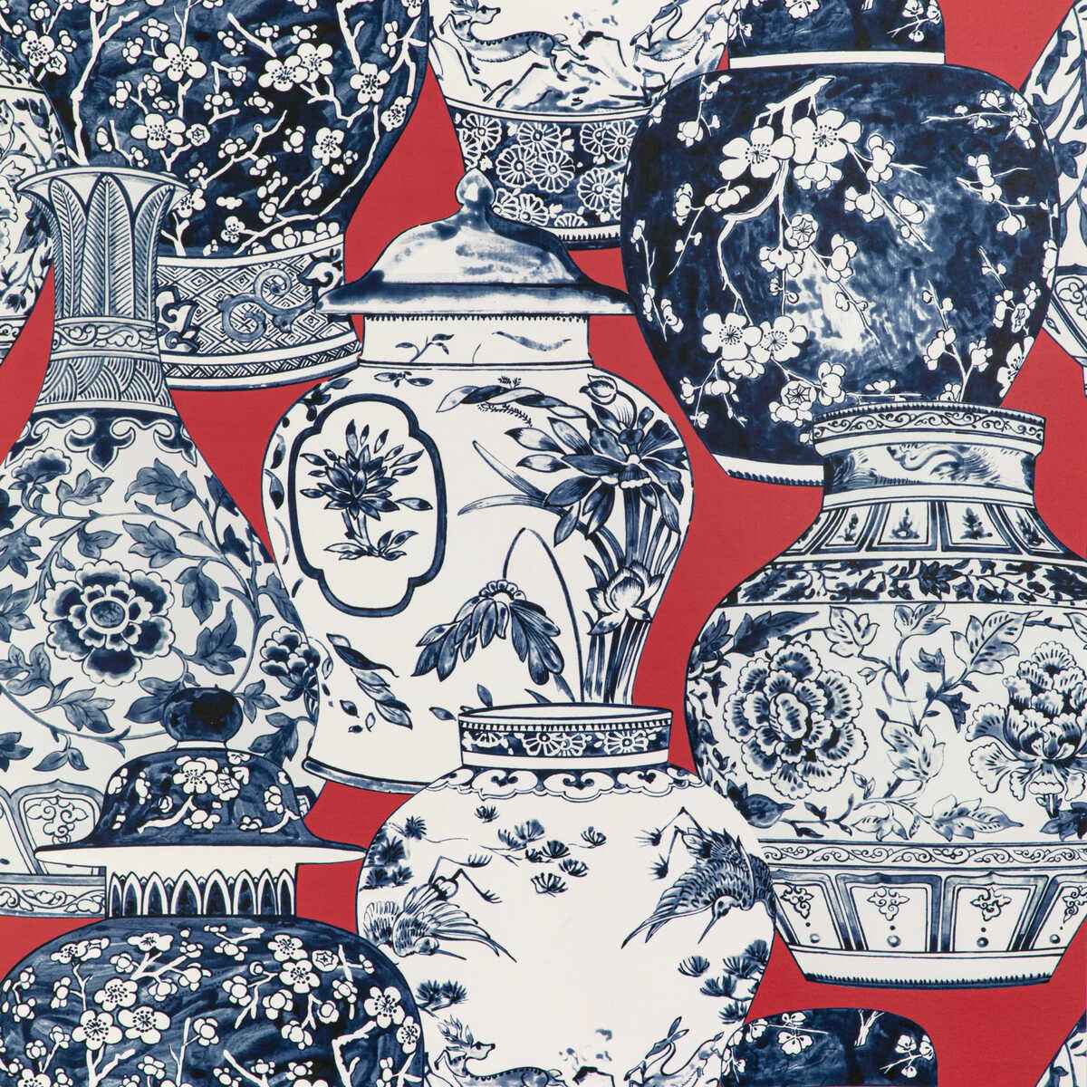 Pandan-Paper-Chili-Blue-Lee-Jofa-Wallpaper