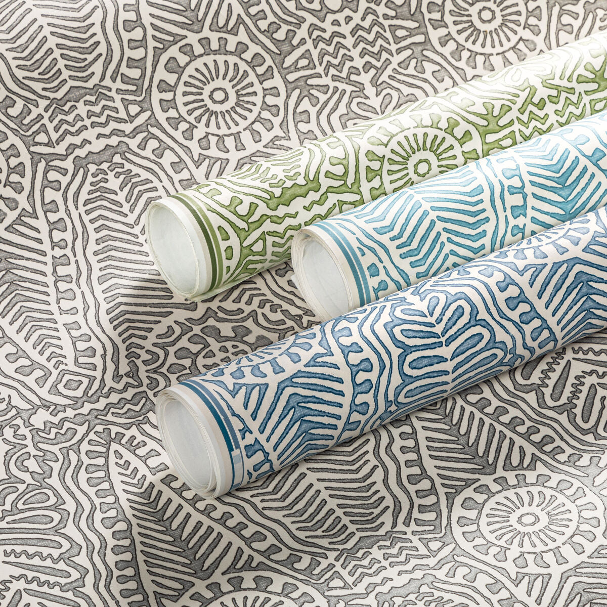 Drayton Paper - Moss - Lee Jofa Papel pintado