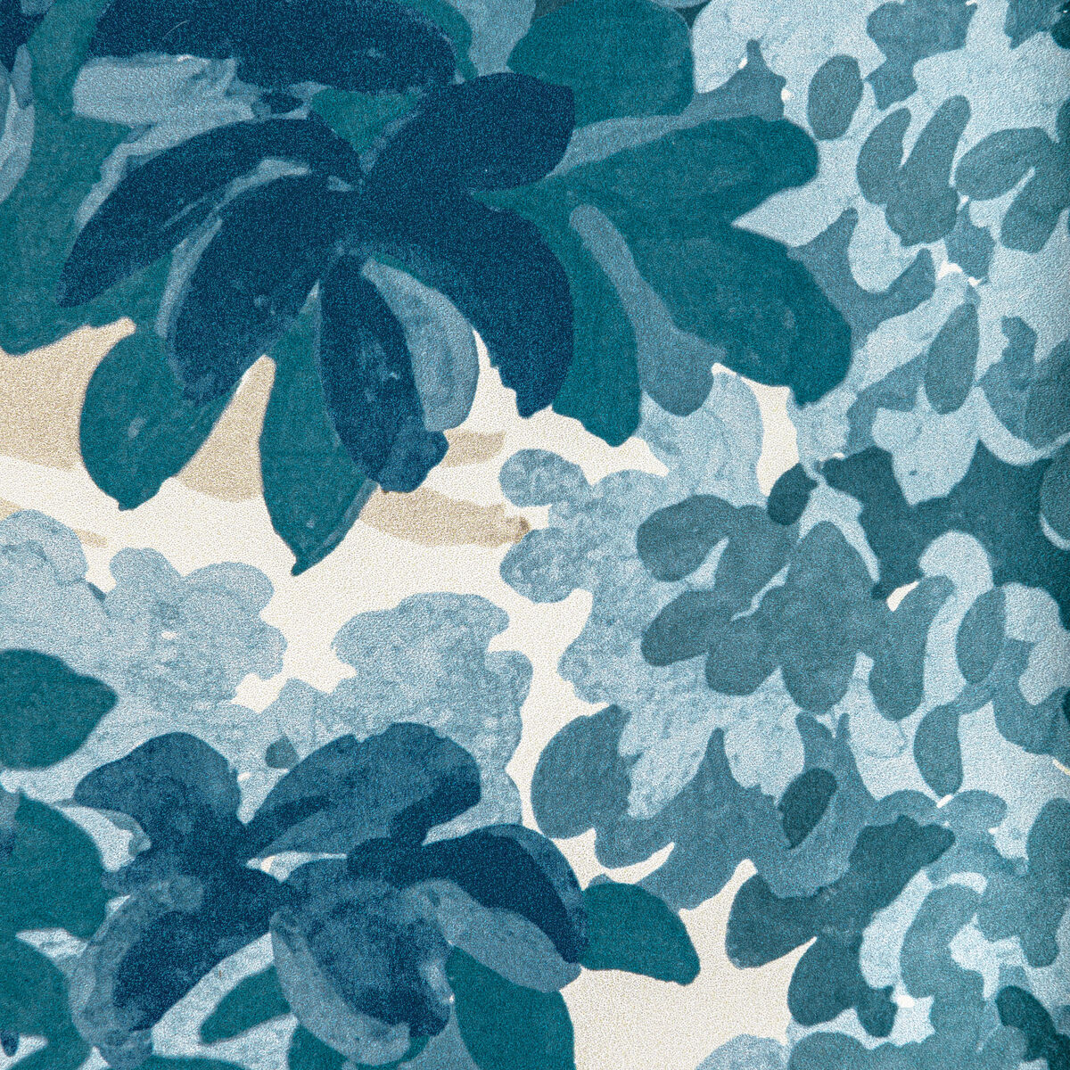 Woodland Paper - Blue - Lee Jofa Wallpaper