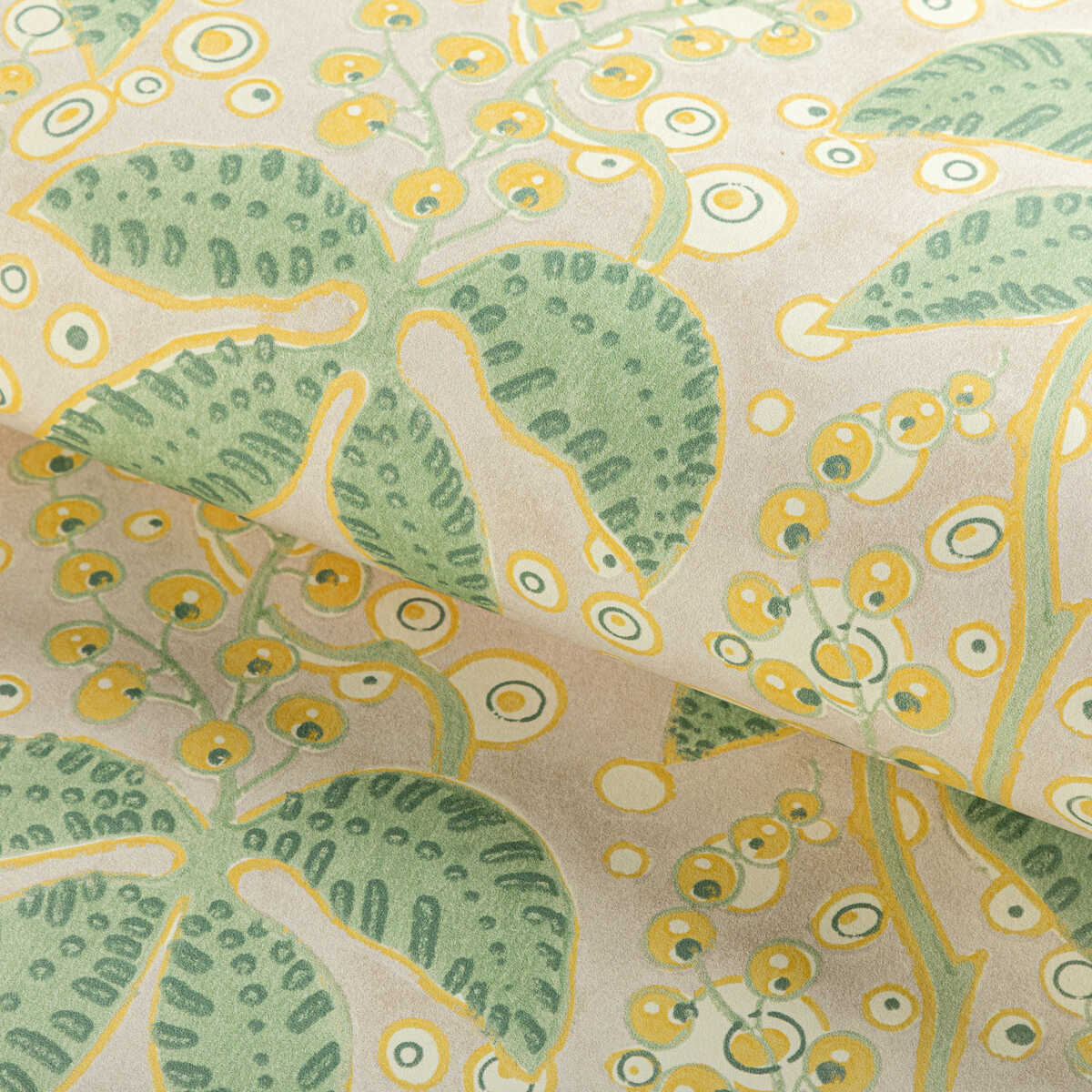 Putnam Paper - Celery/Yellow - LEE JOFA Wallpaper