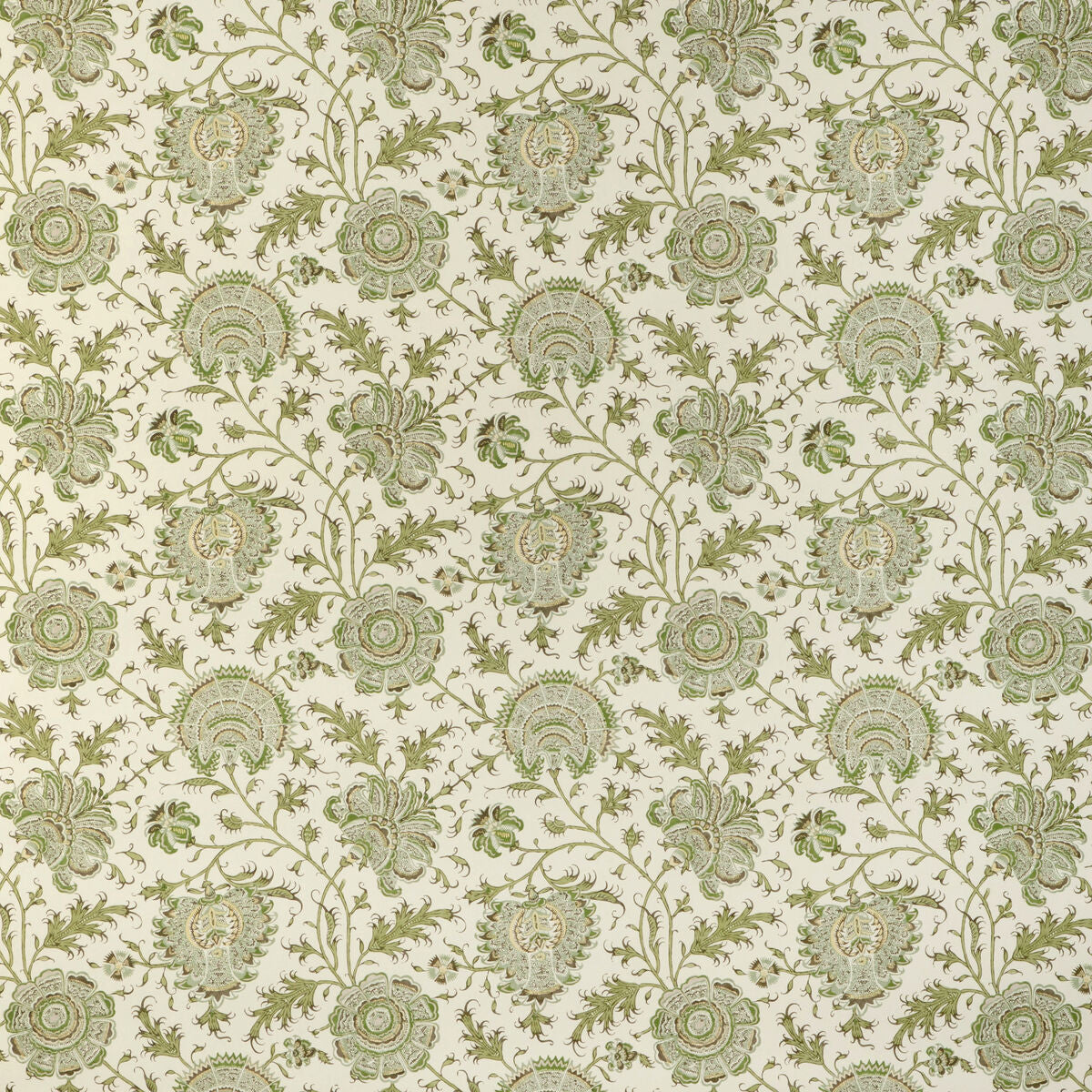 Indiennes Floral Wp - Ivy - Lee Jofa Wallpaper