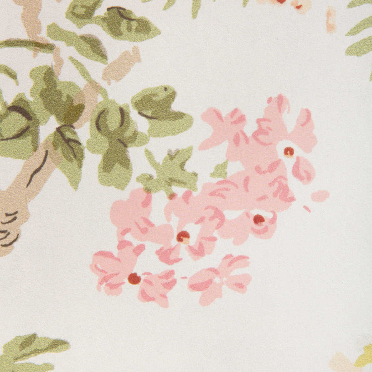 Grand Althea Wp - Apricot/Moss - LEE JOFA Wallpaper