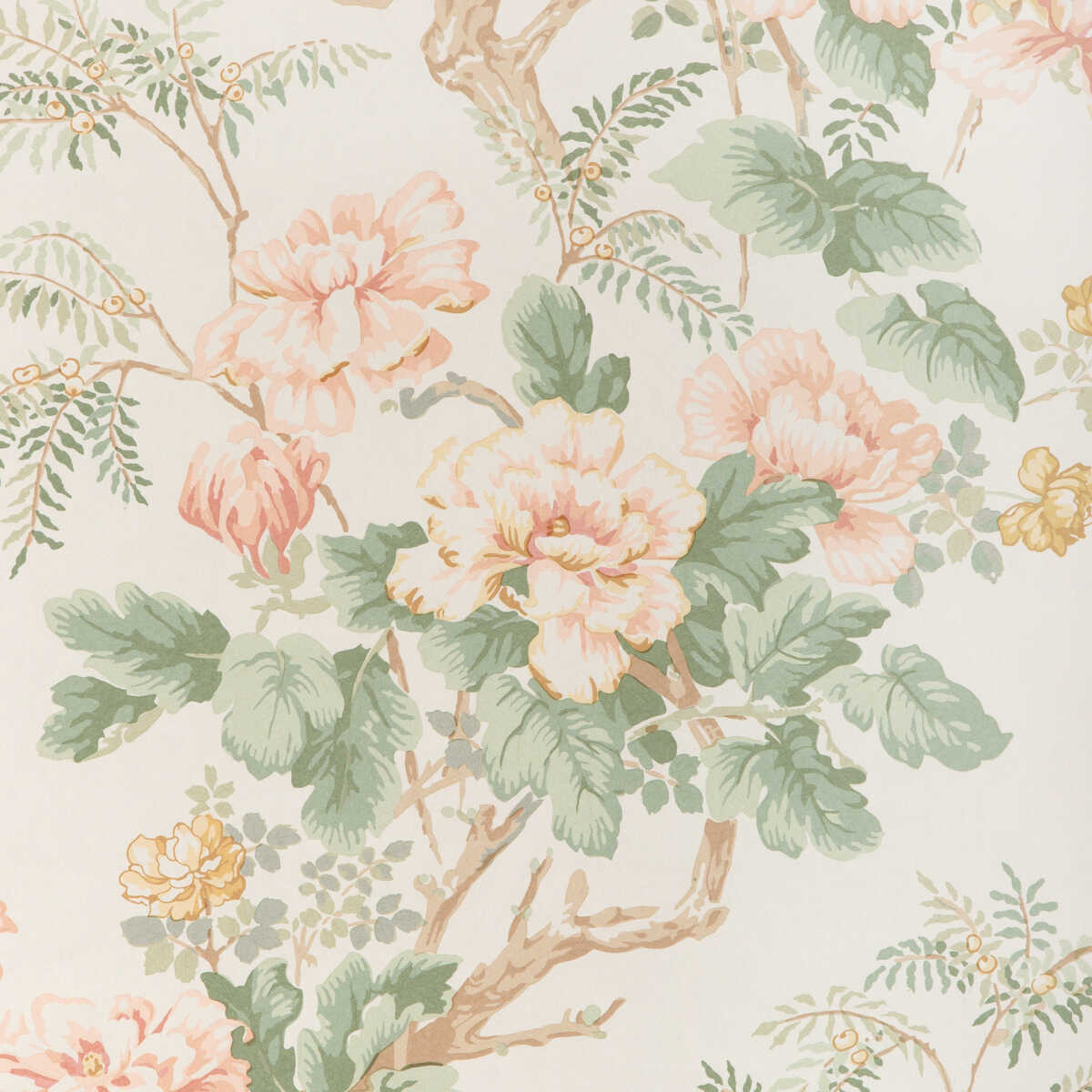Chinese Peony Wp - Blush - LEE JOFA Papel pintado