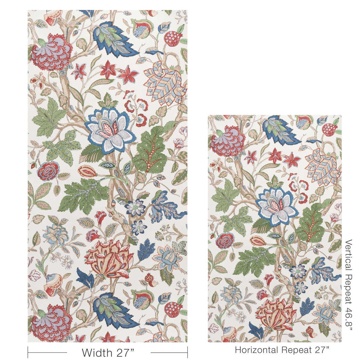 Hazelwood Paper - Multi - LEE JOFA Wallpaper