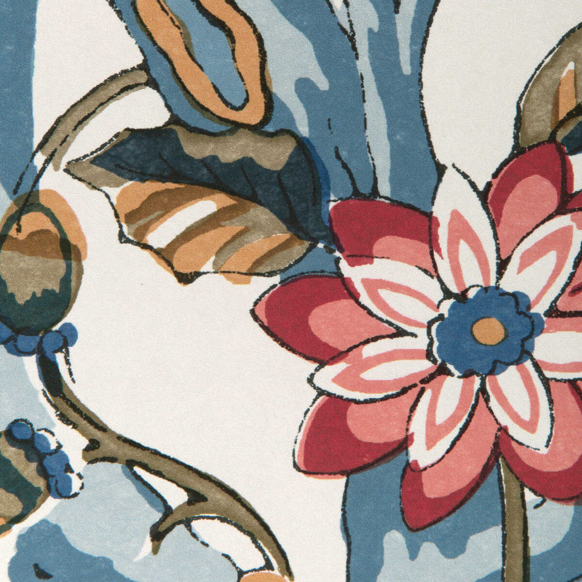 Hazelwood Paper - Indigo - LEE JOFA Papel pintado