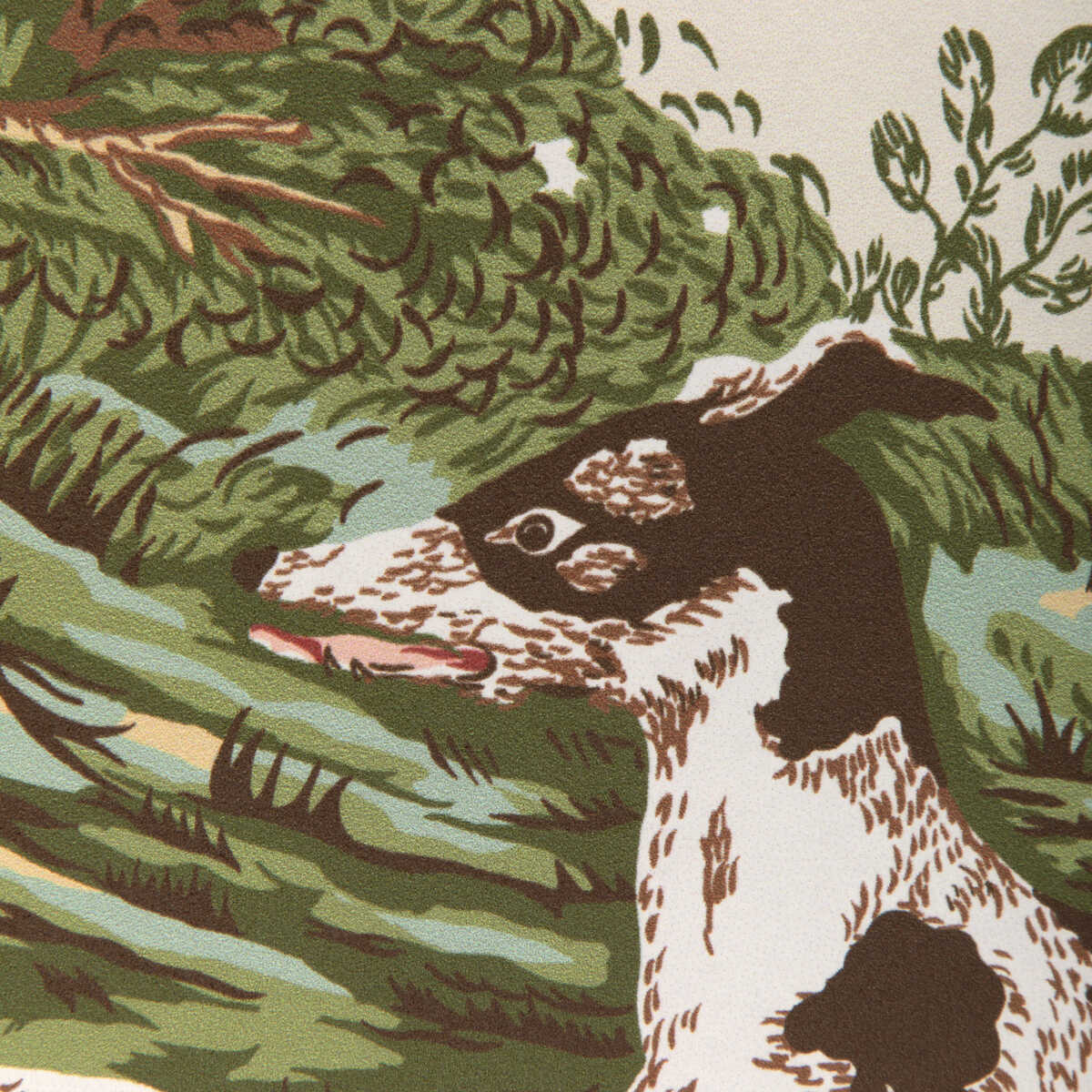 Whippets Paper - Ivory - LEE JOFA Wallpaper