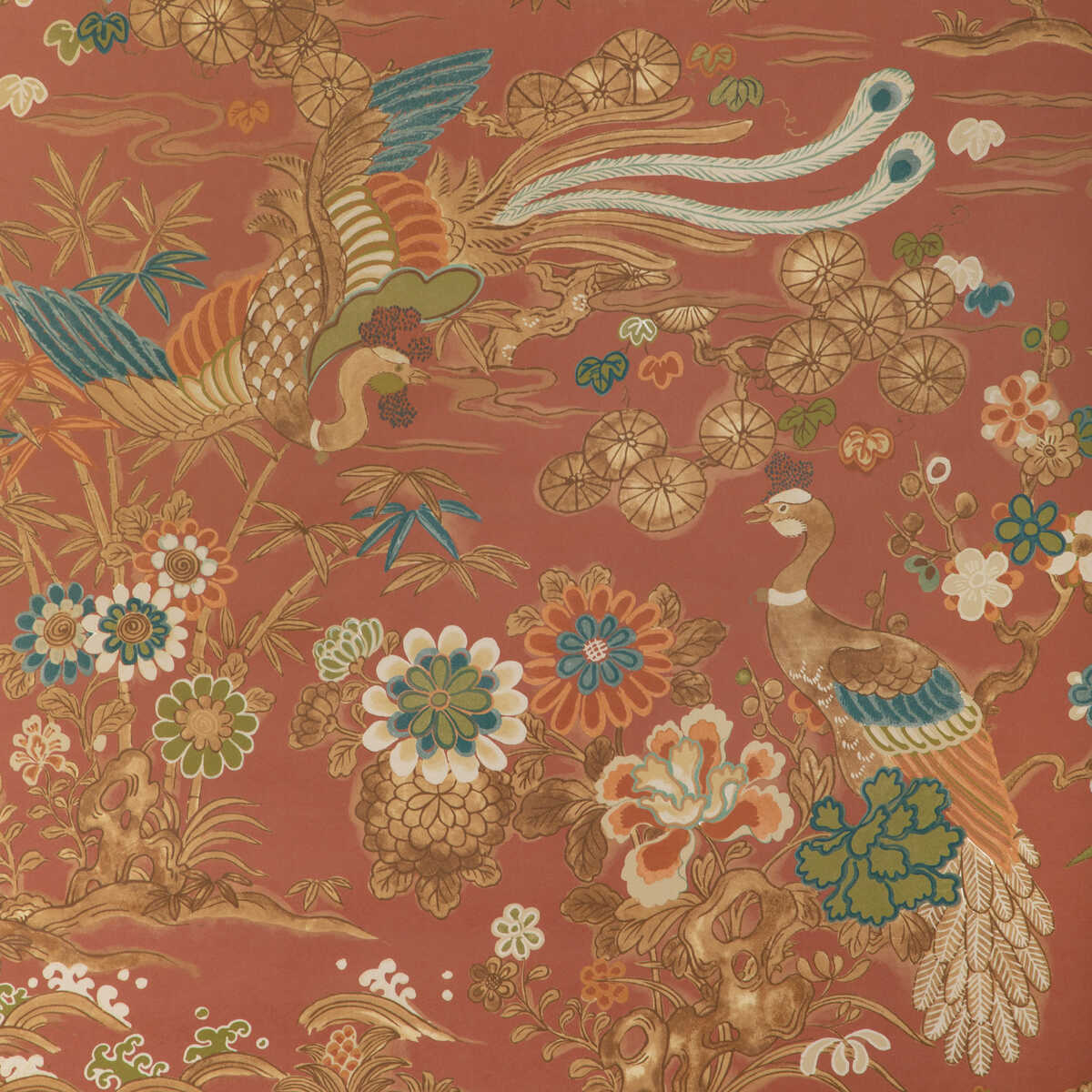 Sakura Paper - Clay - LEE JOFA Papel pintado