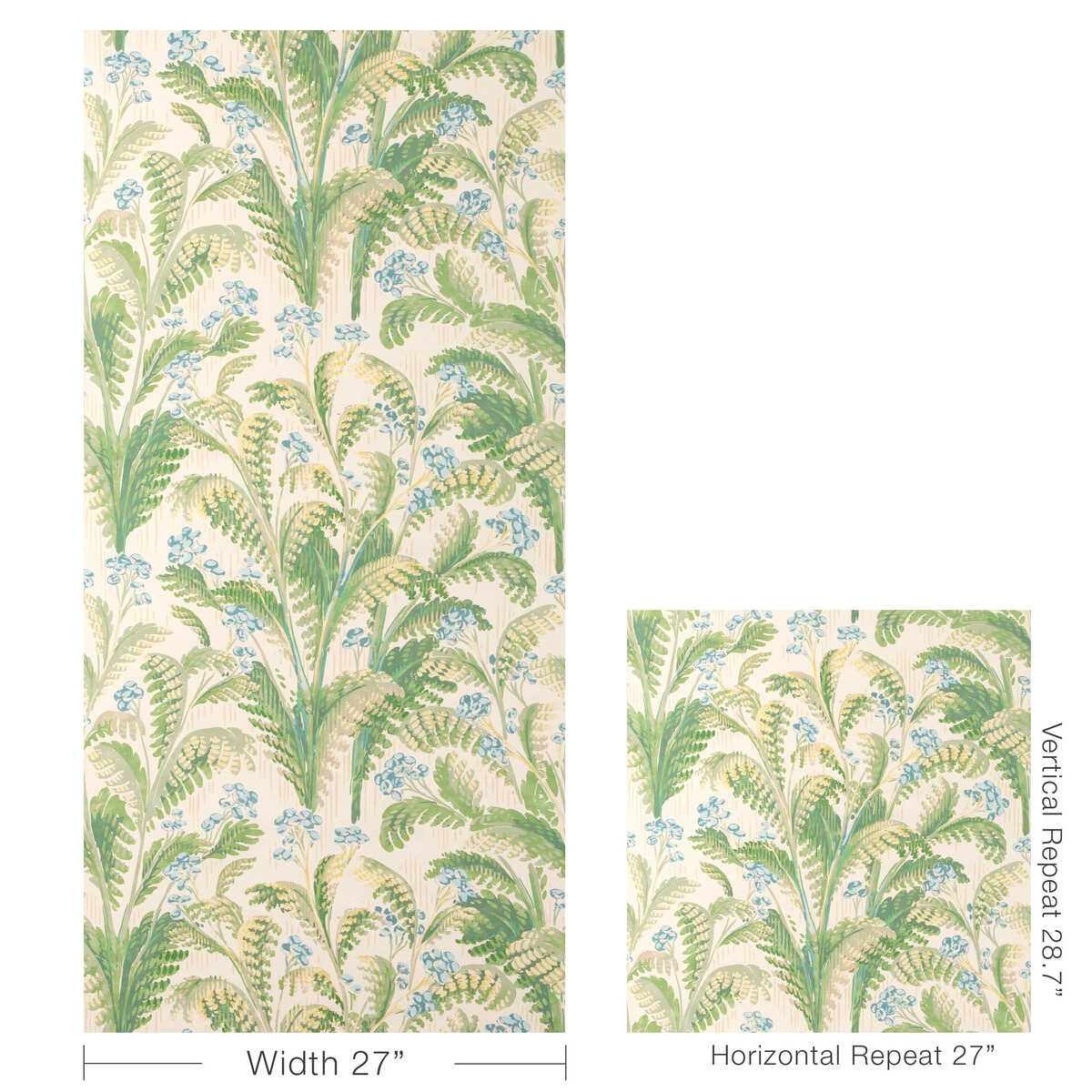 Pashley Paper - Sky - LEE JOFA Papel pintado