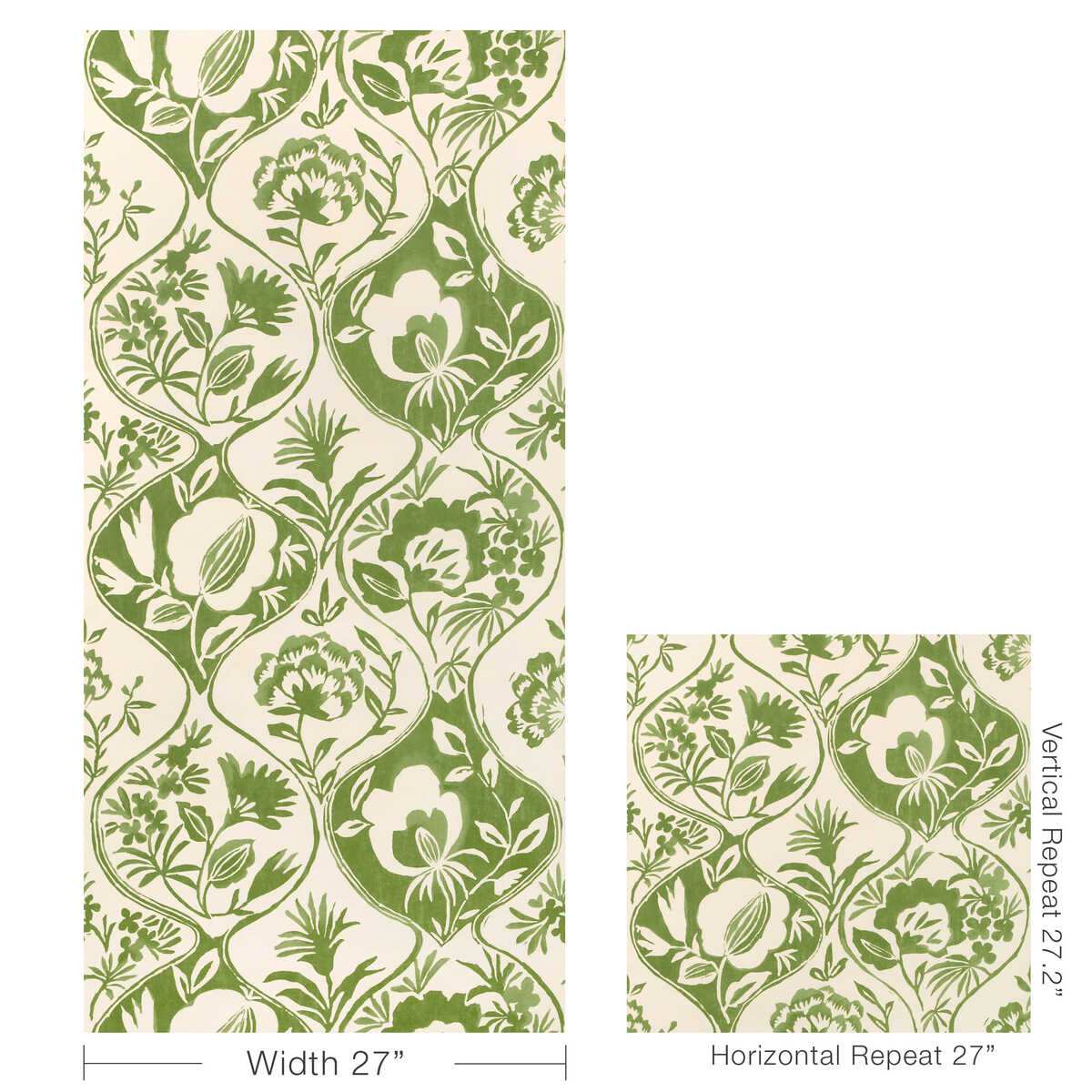 Calathea Paper - Leaf - LEE JOFA Papel pintado