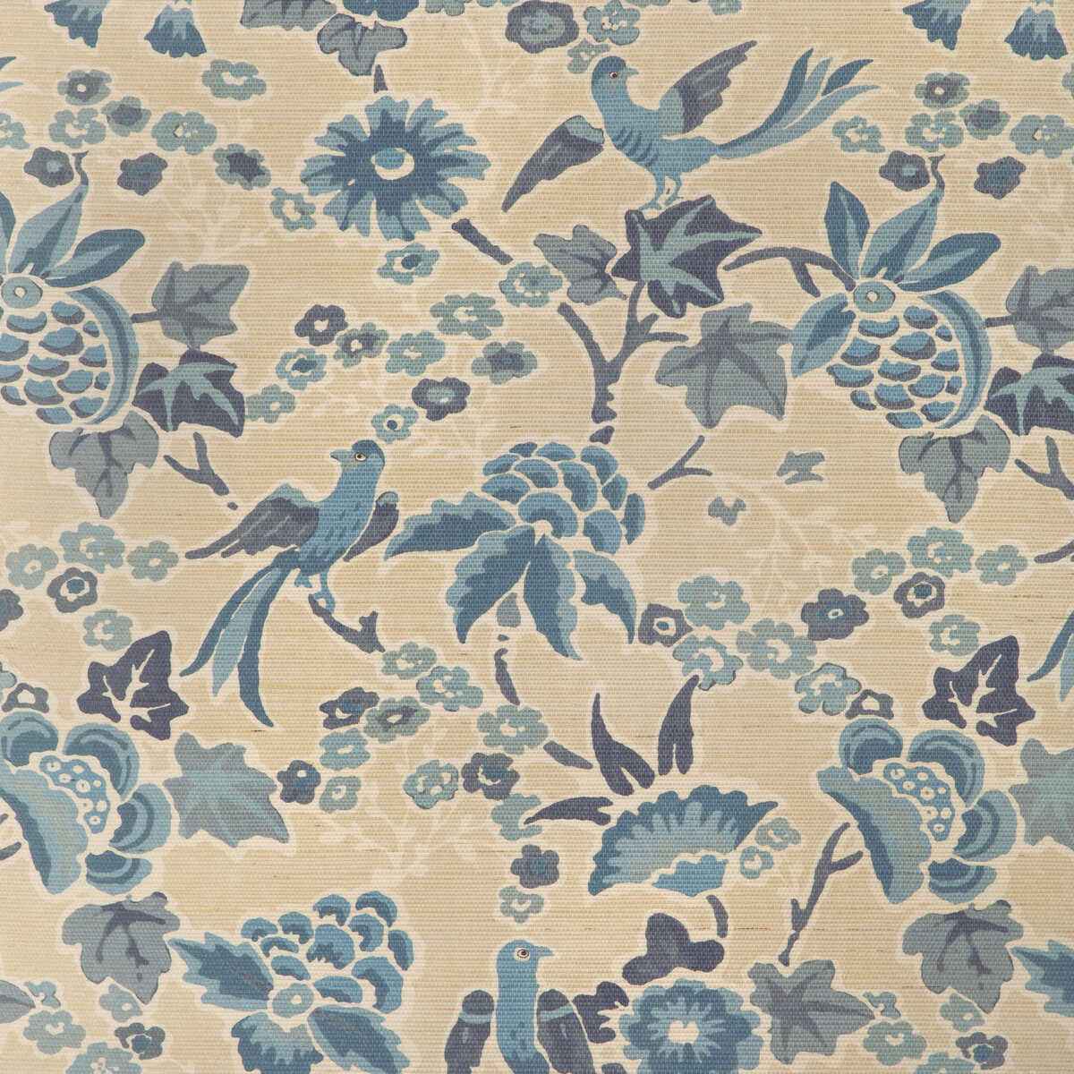 Posy-Paper-Sand-Sky-Lee-Jofa-Wallpaper