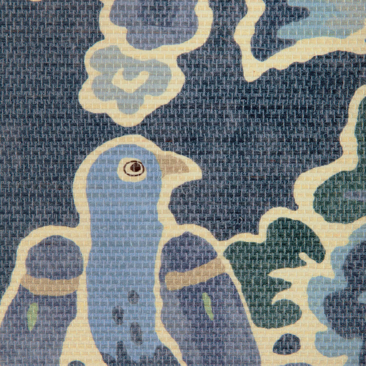 Posy Paper - Denim/Slate - LEE JOFA Wallpaper