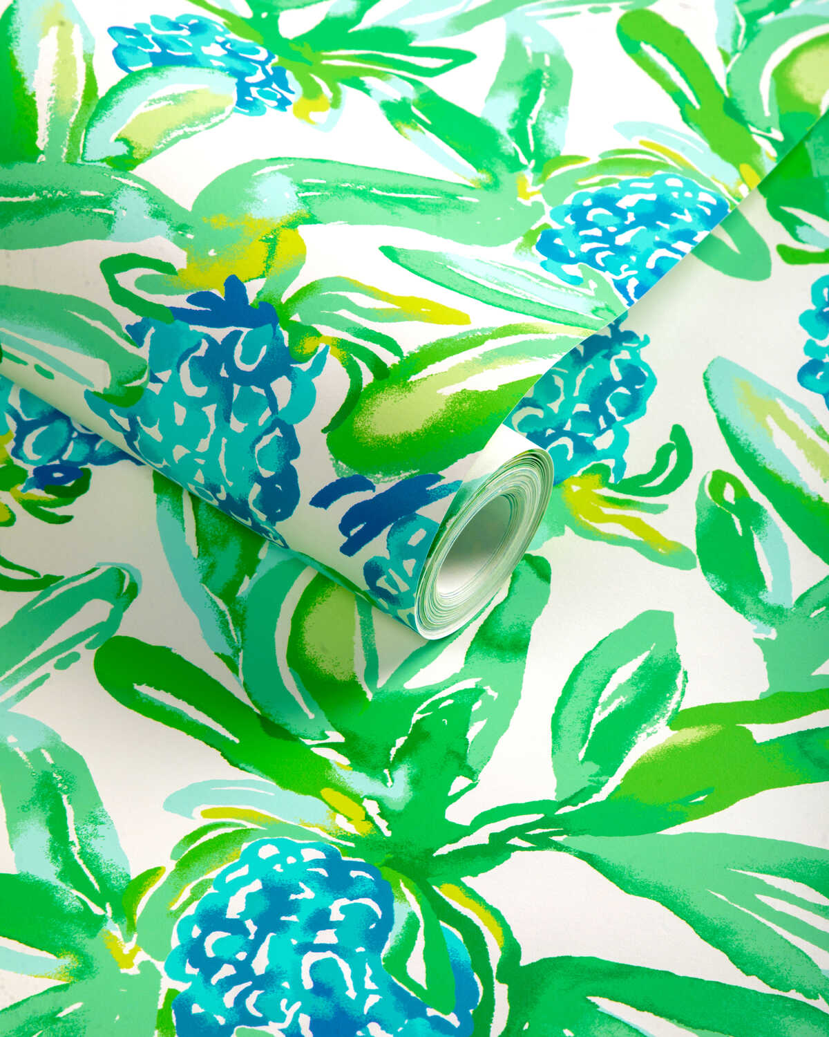 Island Exotic Wp - Blue - LEE JOFA Papel pintado