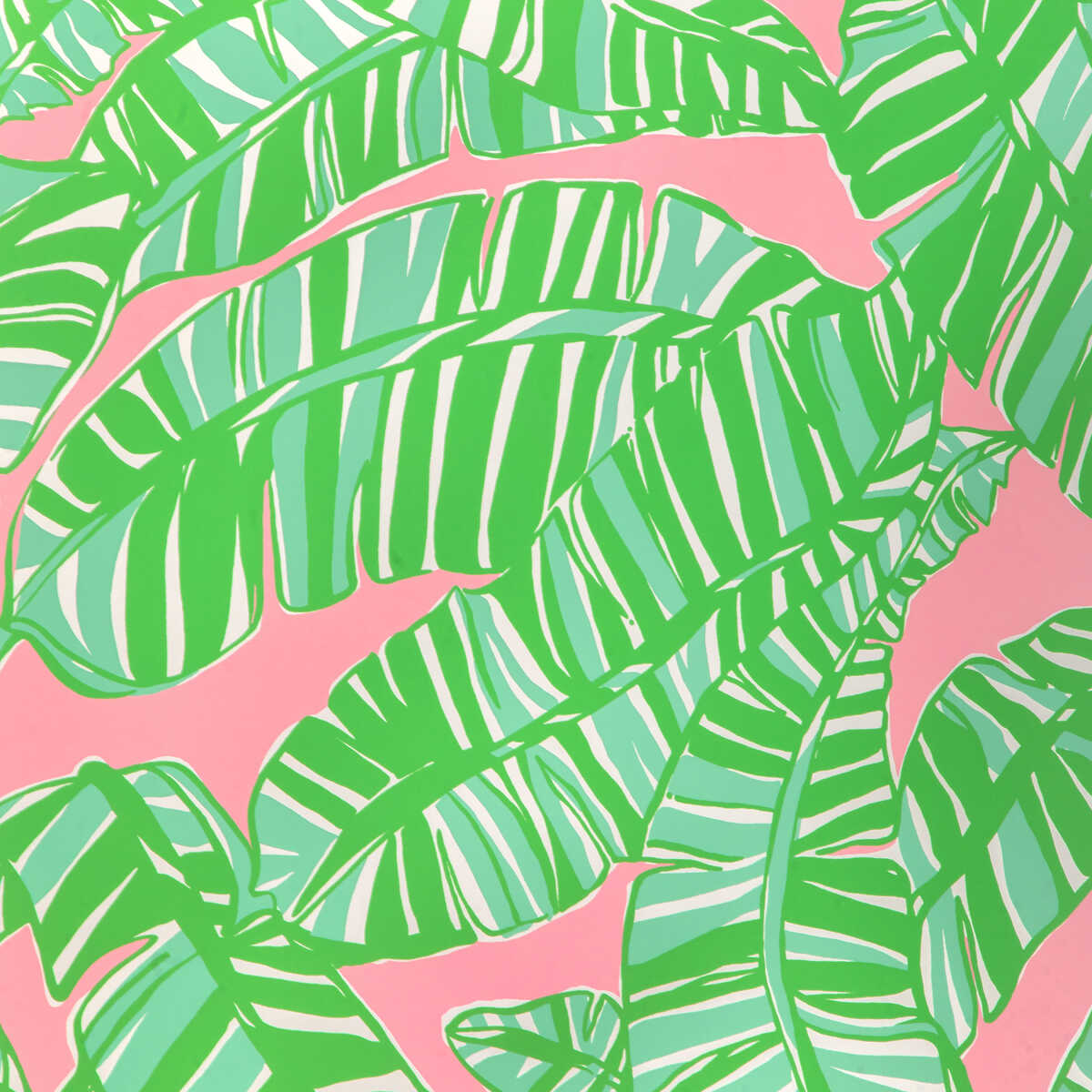 Go Bananas Wp - Pink/Green - LEE JOFA Wallpaper