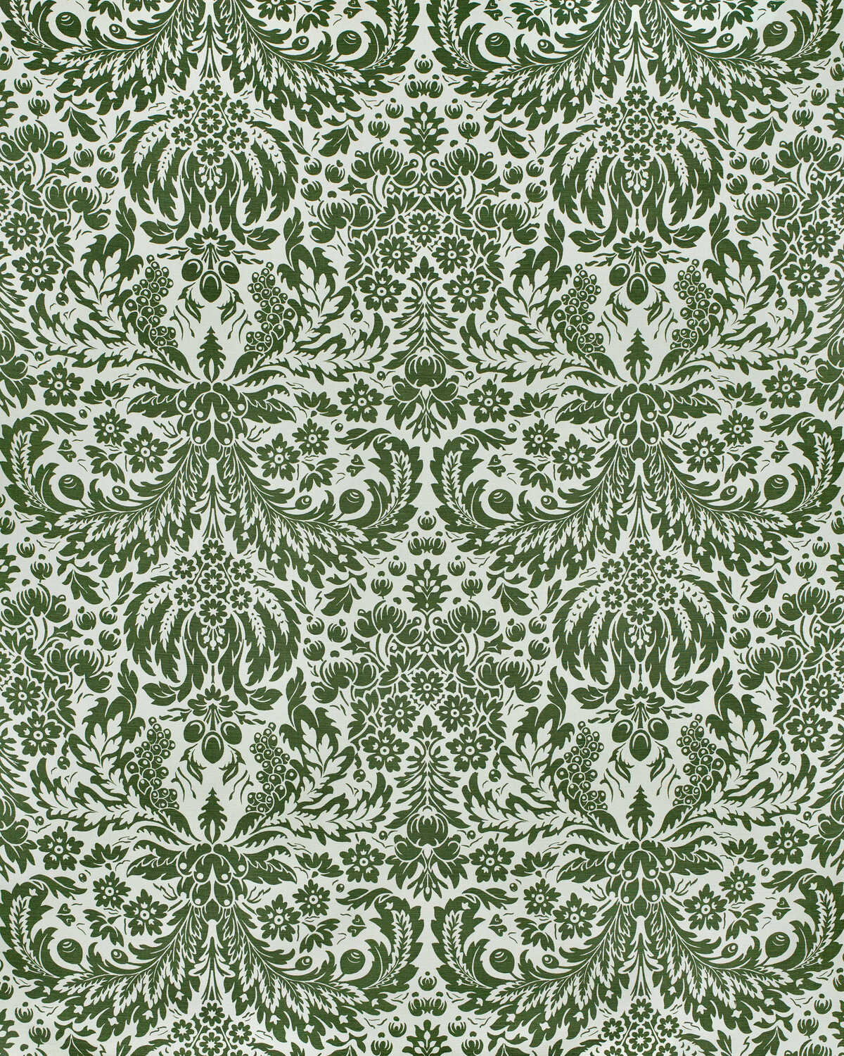 Damask Wp - Dark Green - LEE JOFA Papel pintado