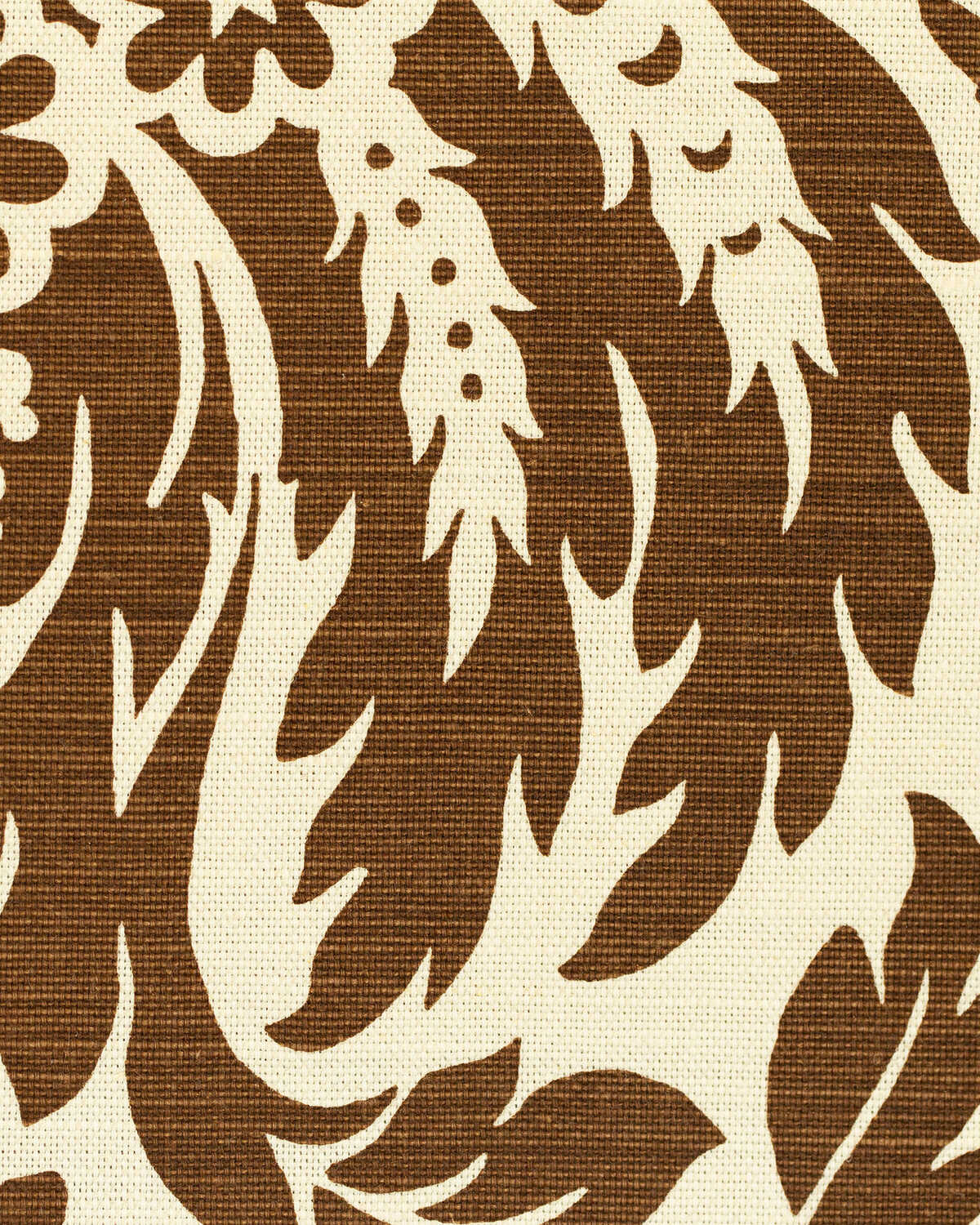 Damask Wp - Brown - LEE JOFA Papel pintado