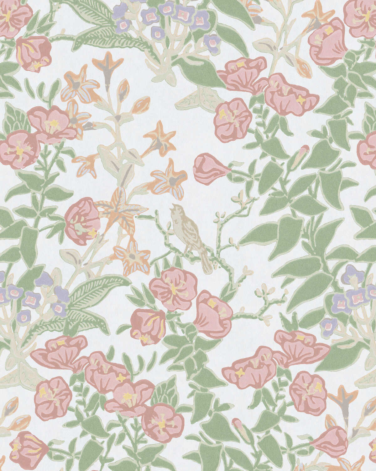 Plumeria Paper - Rose - LEE JOFA Wallpaper