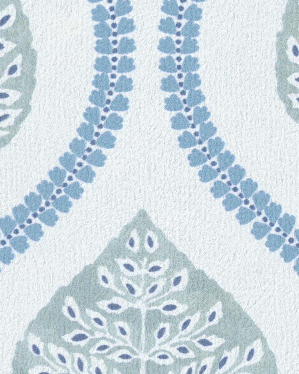 Elsie Paper - Teal - LEE JOFA Wallpaper
